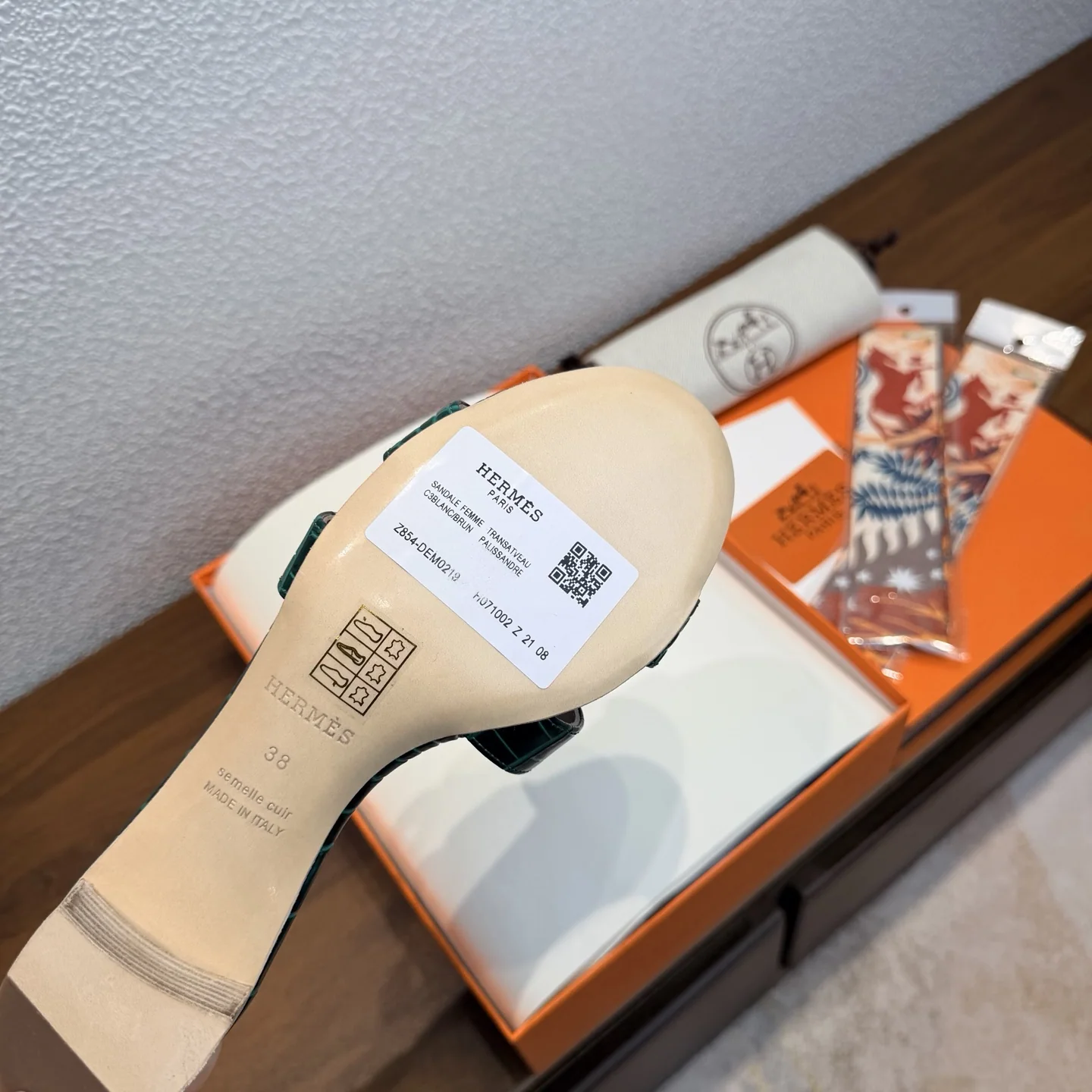 에르메스 오란 클래식 샌들 상세 이미지 8
