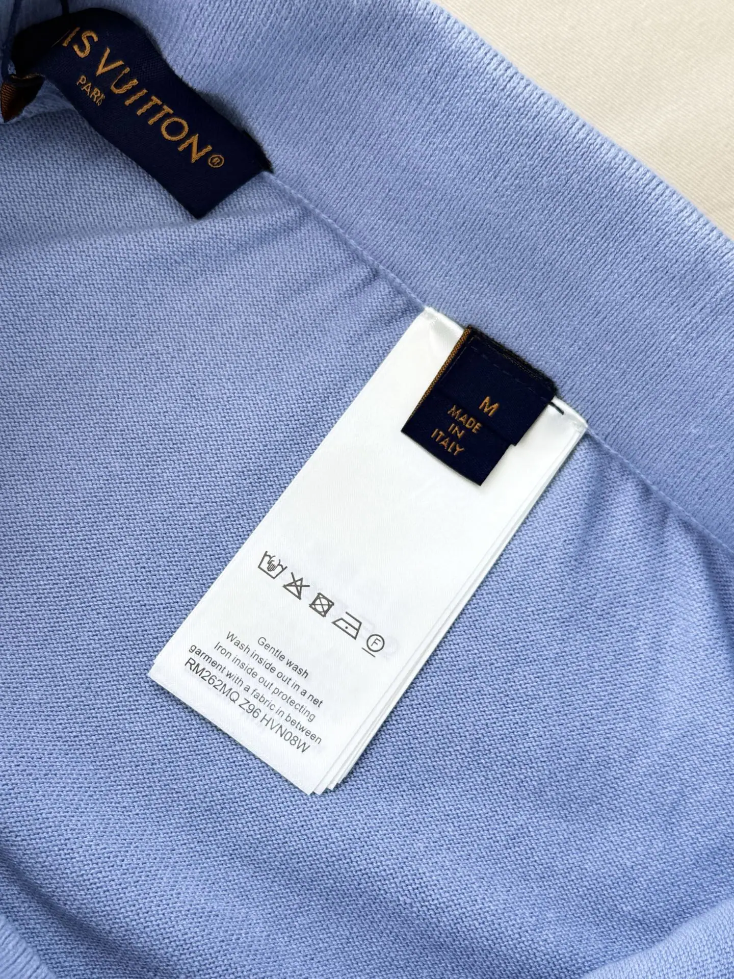 루이비통 LV 워시 가공 패치워크 자카드 남성 반바지 상세 이미지 9