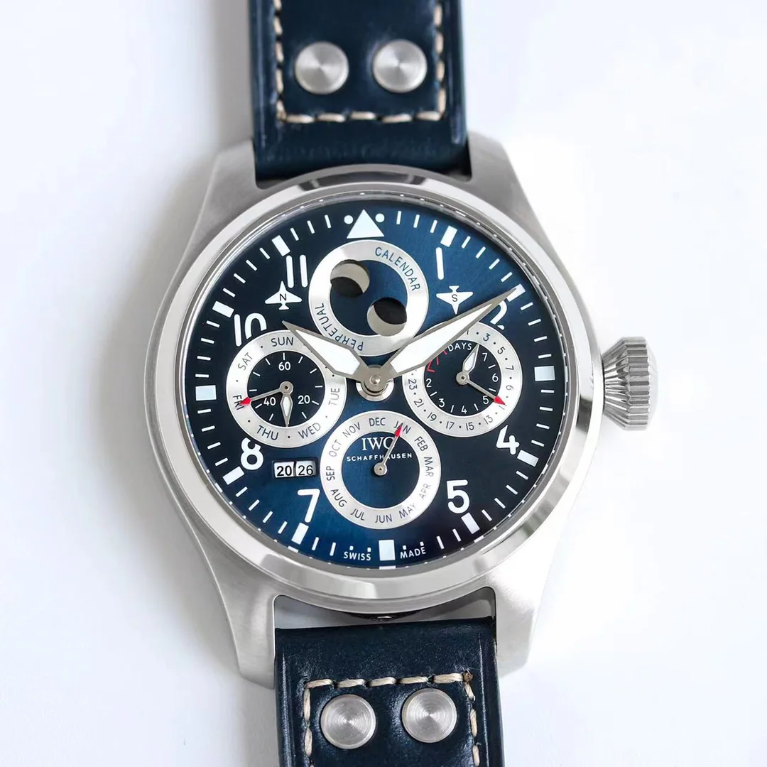 IWC 빅 파일럿 퍼페추얼 캘린더 시계 IW503001