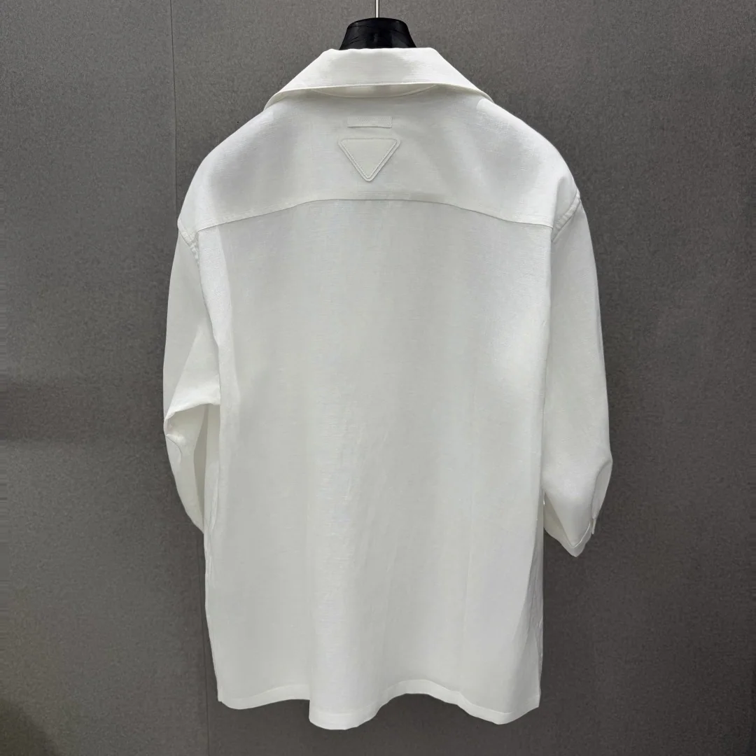 프라다 남성 반팔 티셔츠 상세 이미지 2