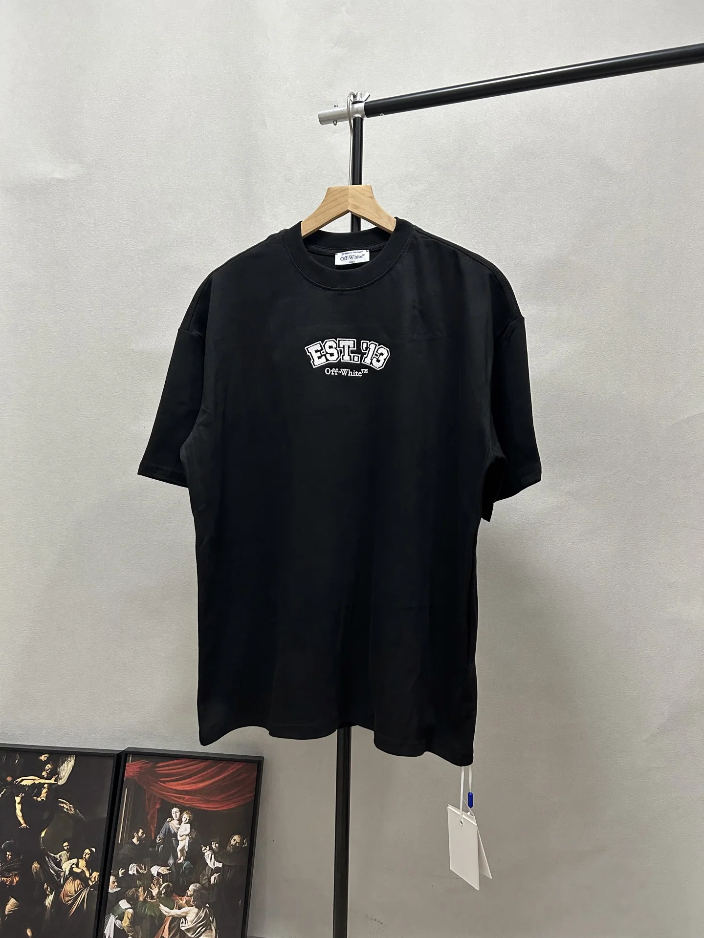 오프화이트 OW 24 ss 10 주년 기념 남성 반팔 티셔츠 상세 이미지 7