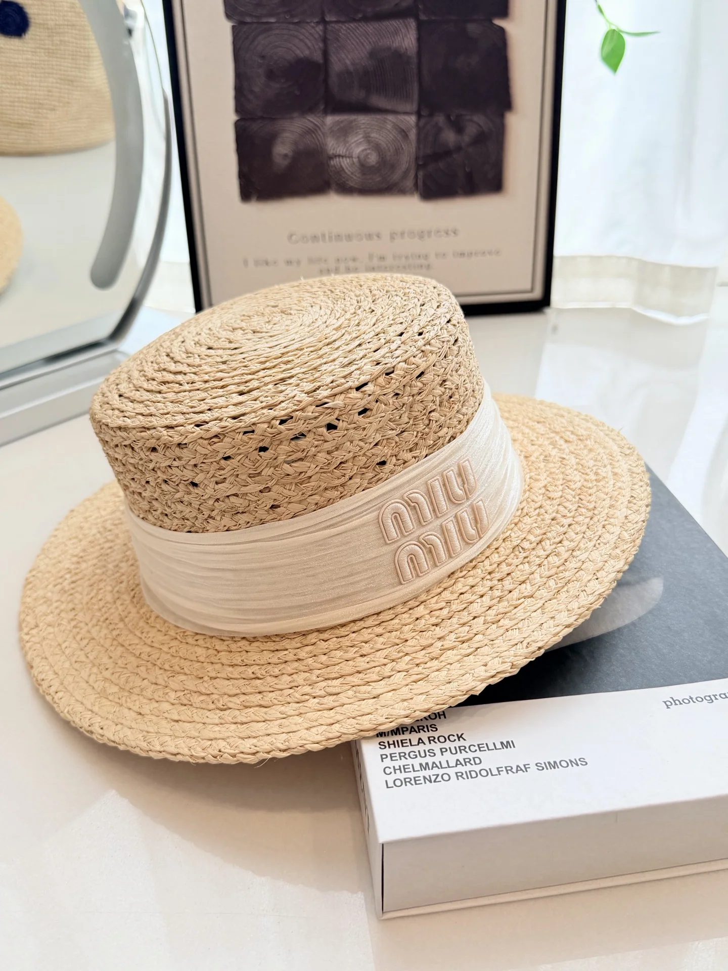 미우미우 모자 80767 Miu Miu Cap 상세 이미지 2