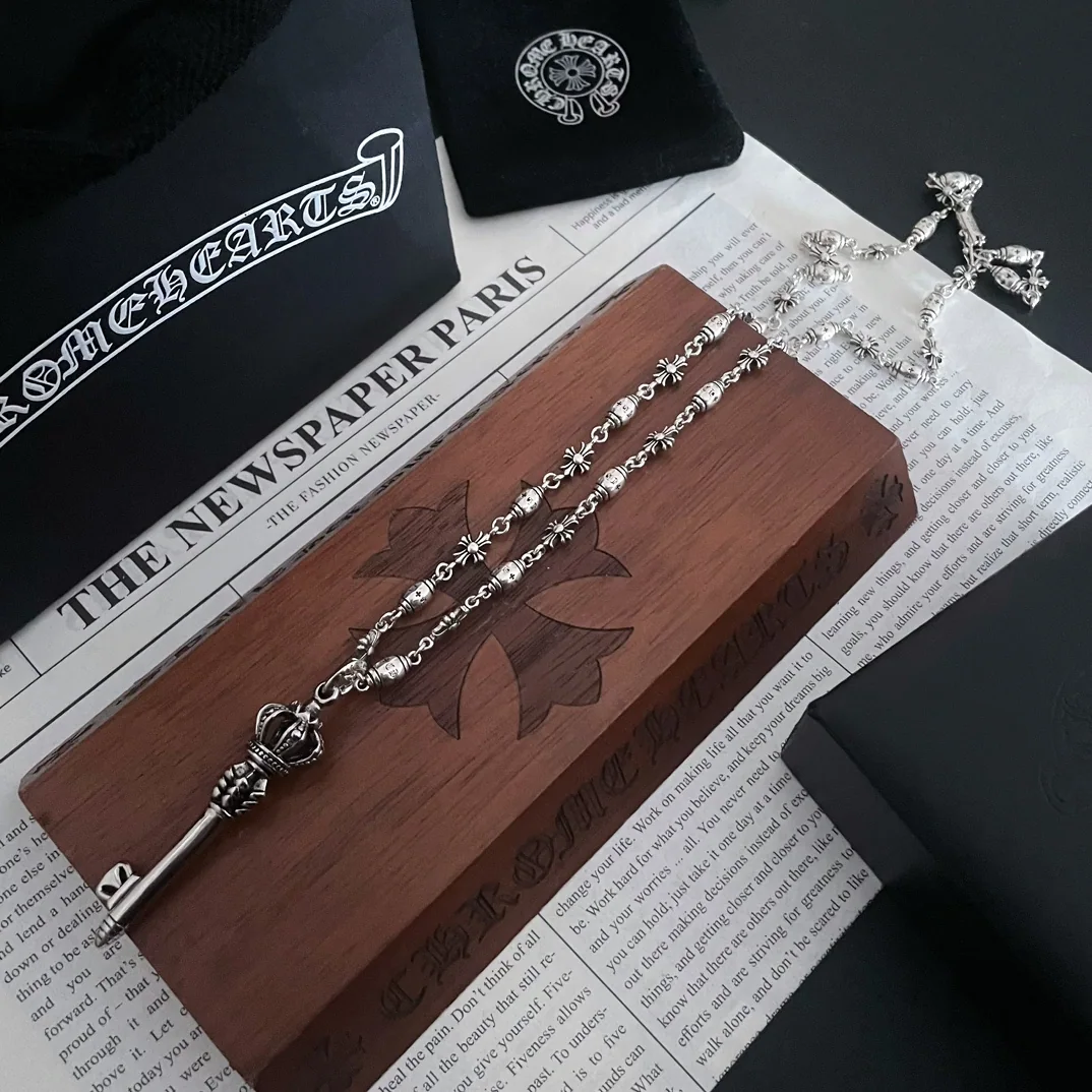 크롬하츠 클래식 레트로 키 펜던트 목걸이 상세 이미지 4