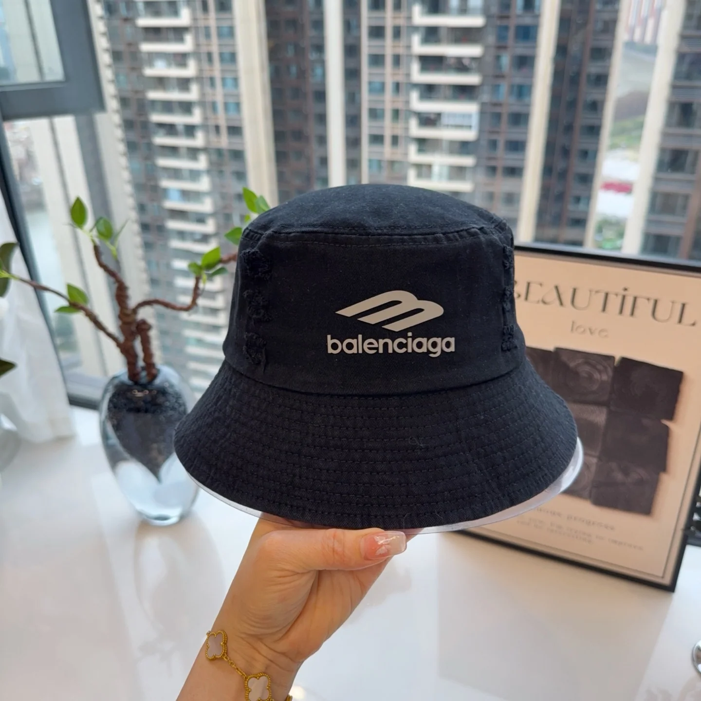 발렌시아가 모자 81878 Balenciaga Cap 상세 이미지 6