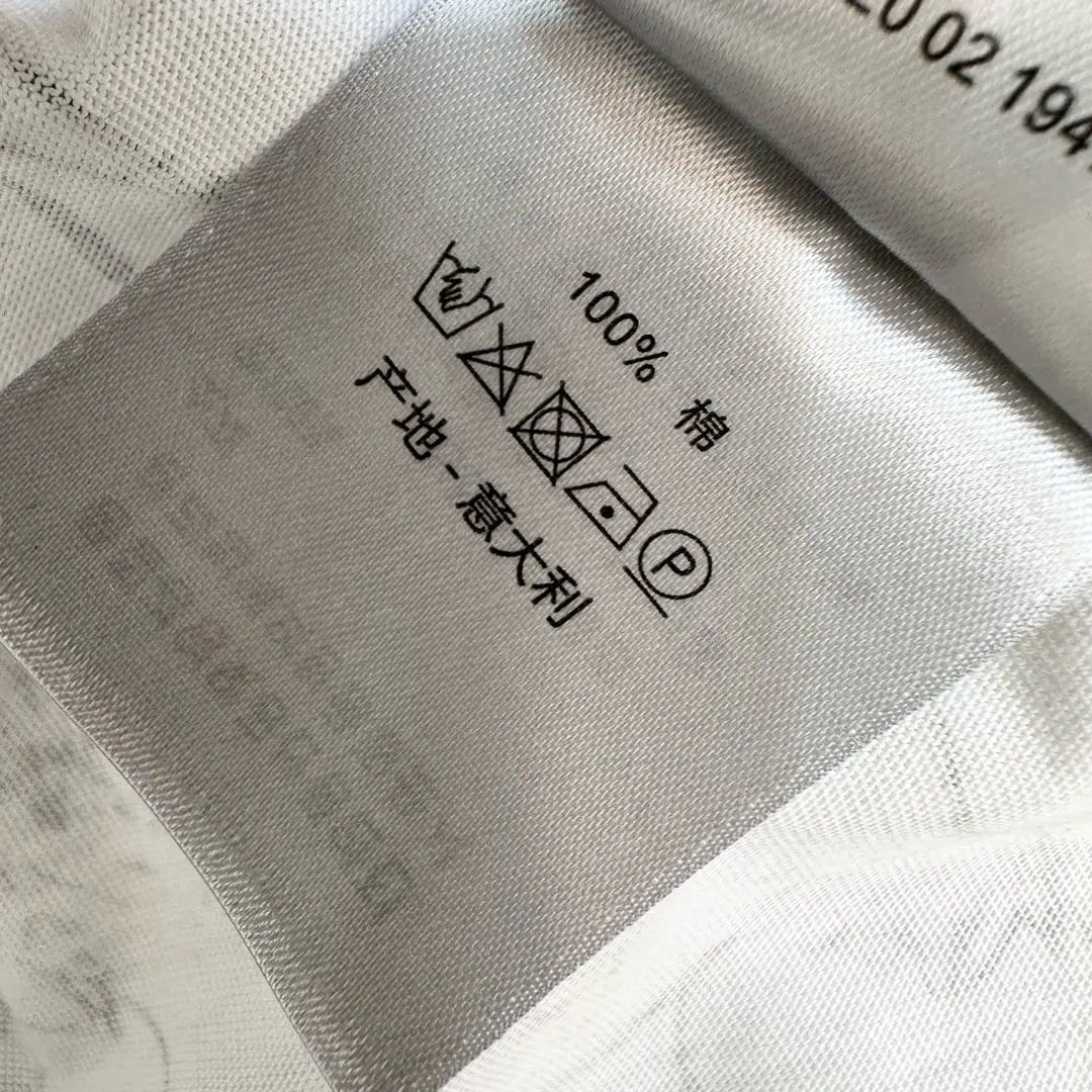 디올 로고 자수 크루넥 코튼 반팔 티셔츠 2026 SS 상세 이미지 9