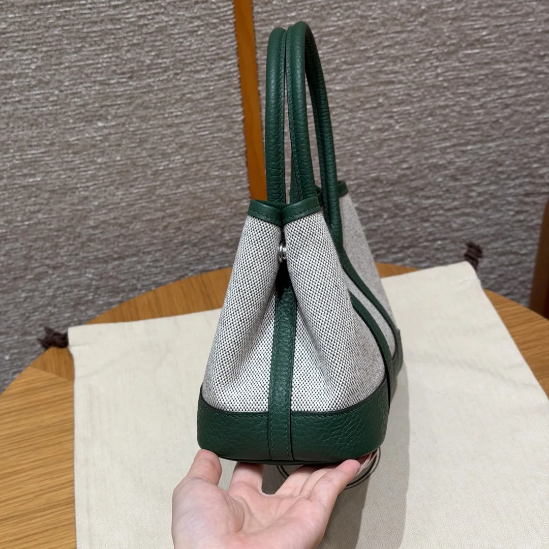 에르메스 가든파티 미니 캔버스 가방 상세 이미지 2