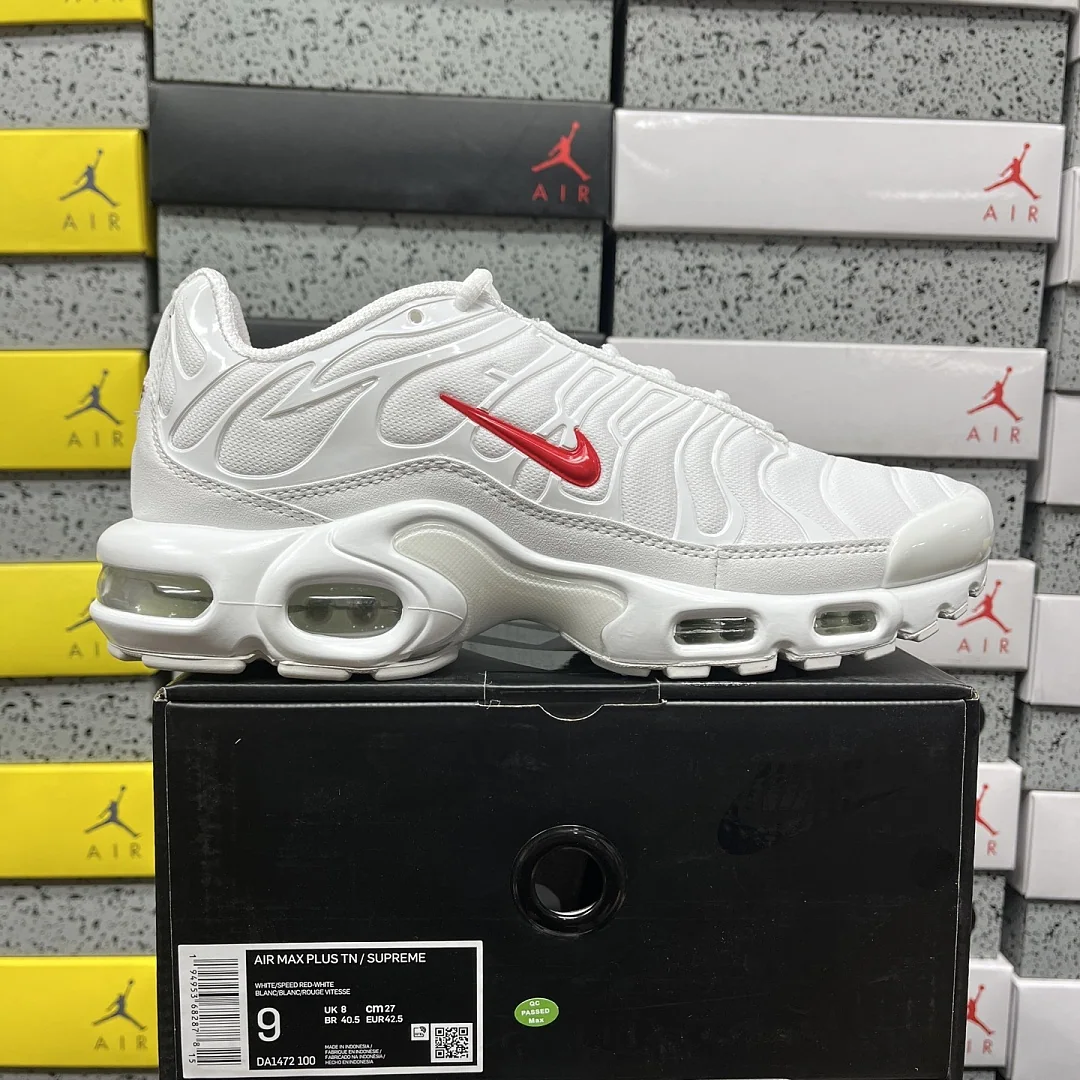 나이키 [DF] 에어 맥스 플러스 DA1472-100 201695 Nike Air Max Plus Supreme White