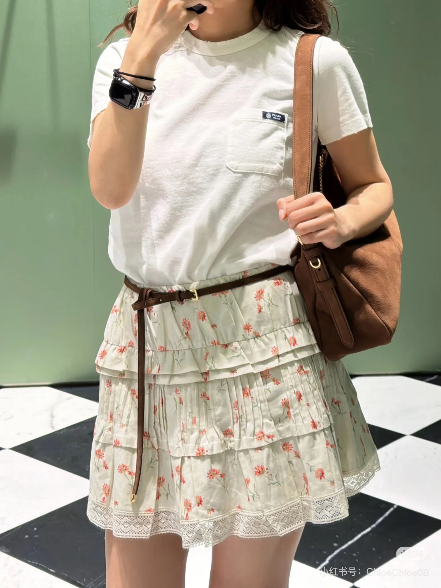 프라다 여성 반팔 26SS 상세 이미지 2