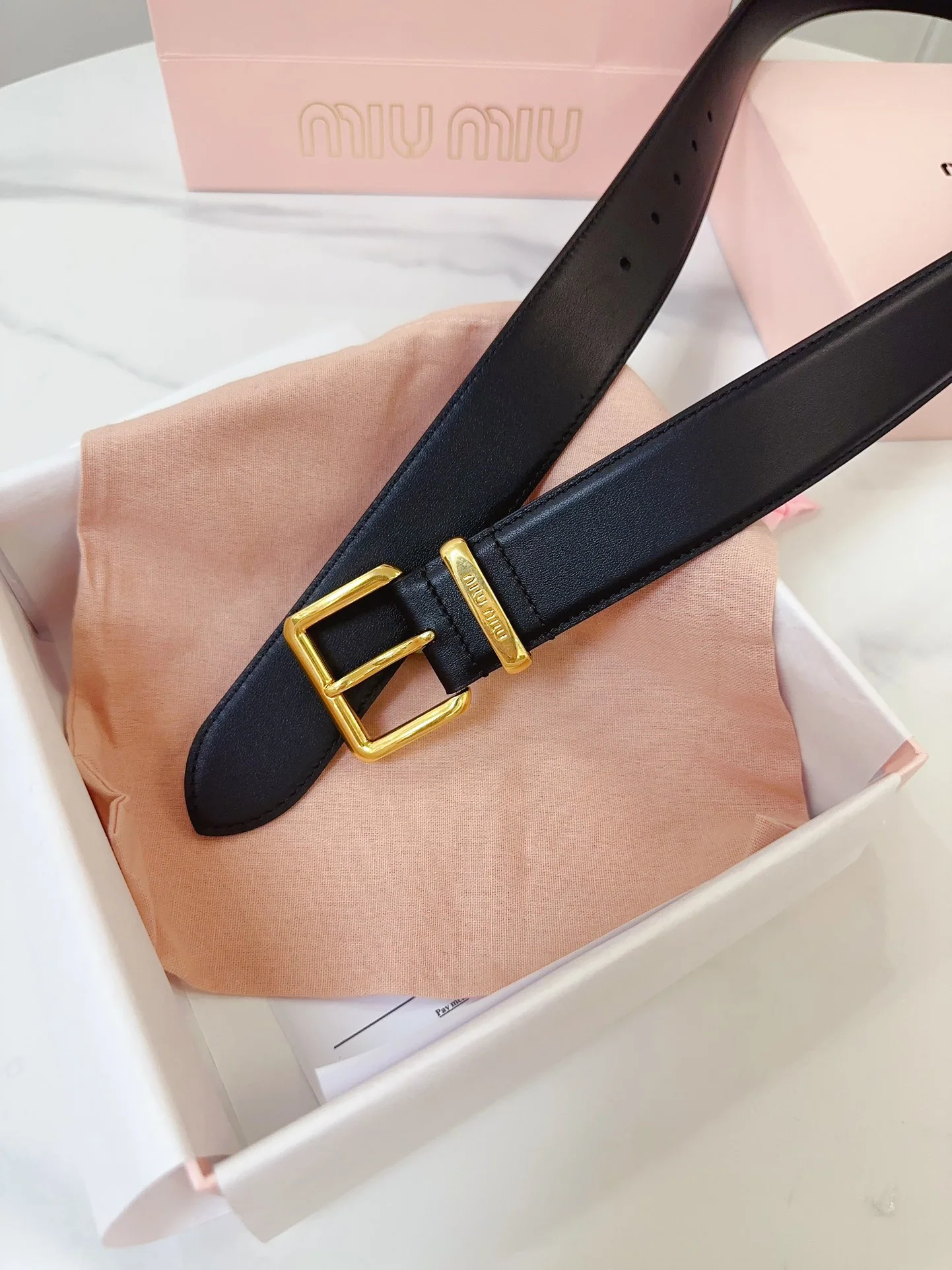 미우미우 벨트 57828 Miu Miu Belt 상세 이미지 3
