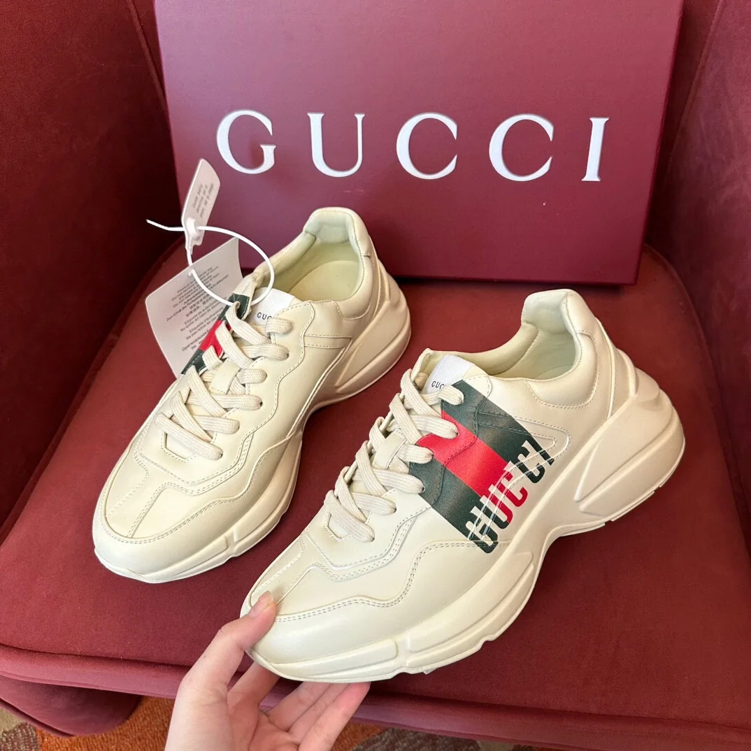 구찌 청키 레더 스니커즈 상세 이미지 2