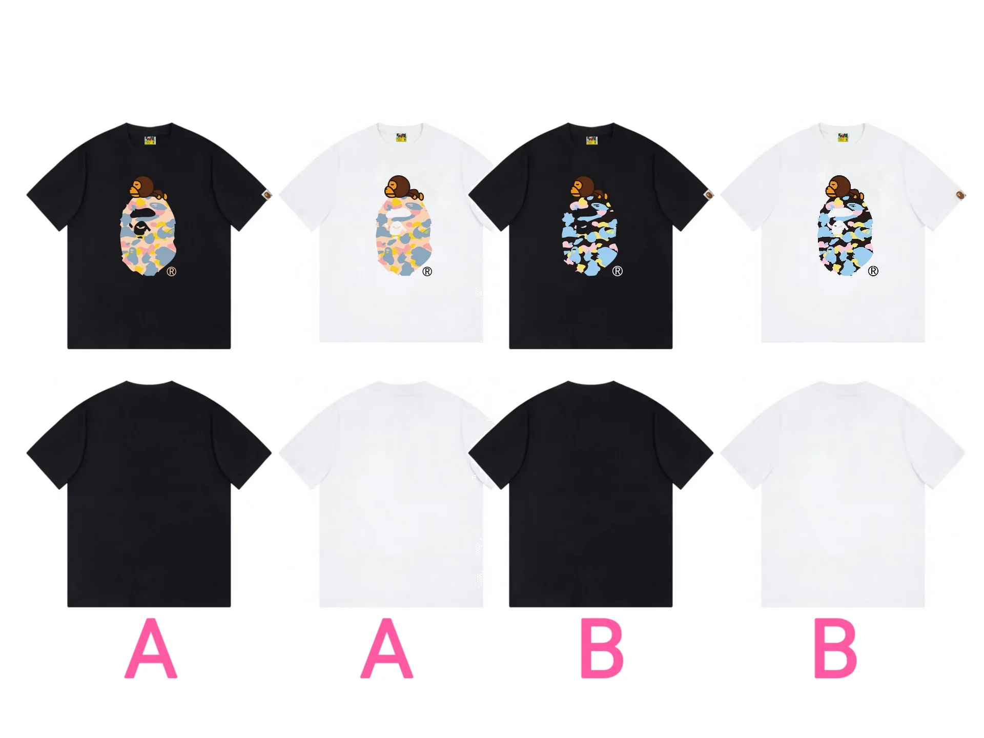 베이프 남성 반팔 상세 이미지 3
