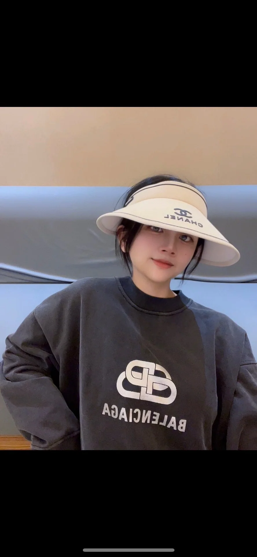 샤넬 메시 헤드밴드 모자 상세 이미지 1
