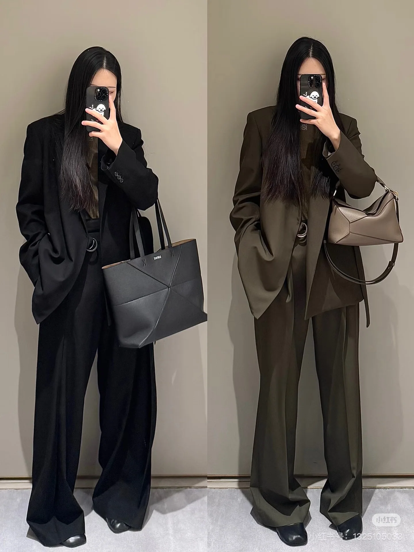 로에베 슬림핏 수트 세트 상세 이미지 5