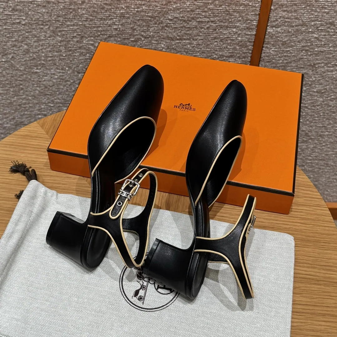 에르메스 카밀라 60 하이힐 신발 상세 이미지 5