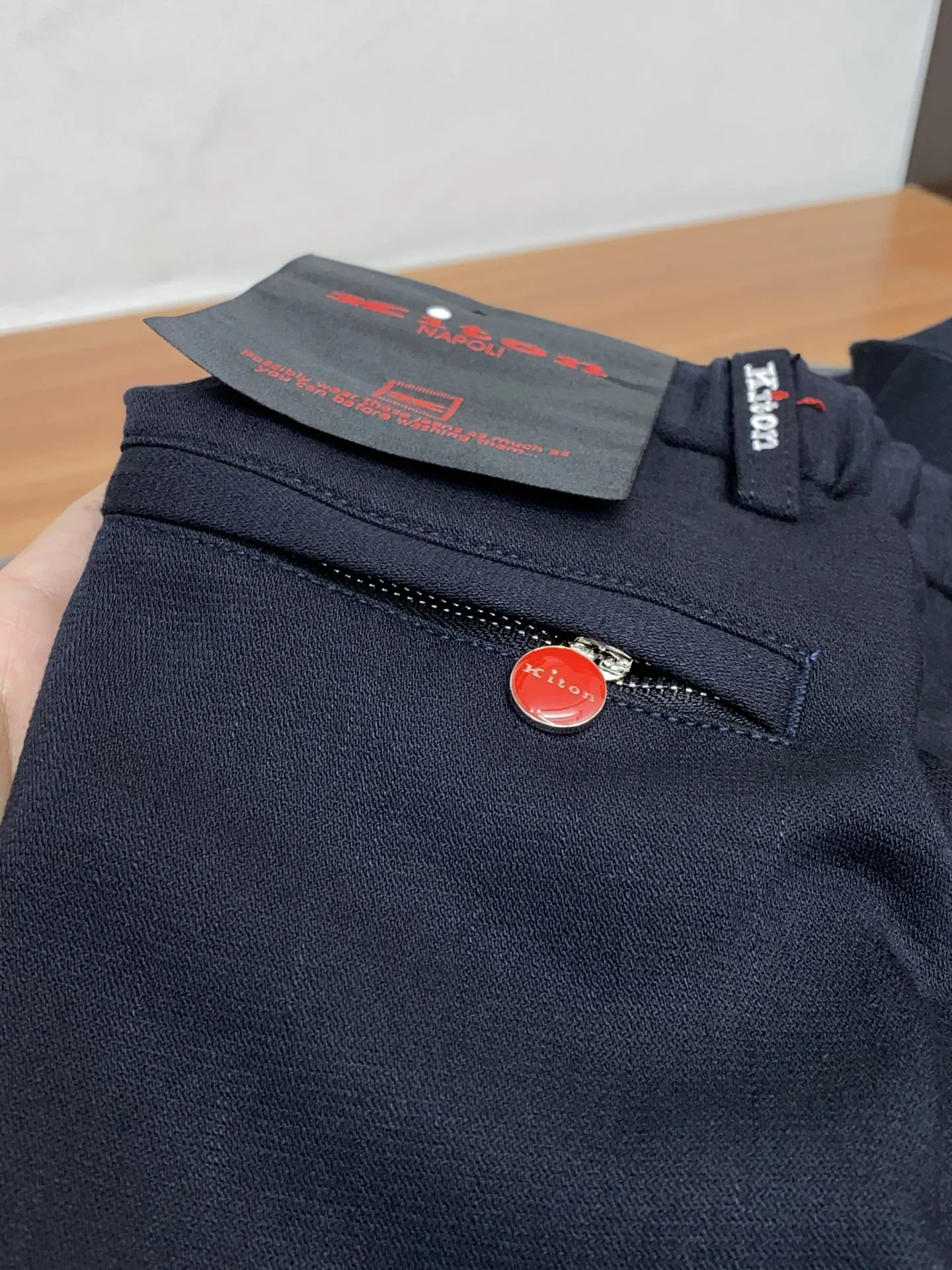 키톤 2026 SS 남성 바지 88514 Kiton 상세 이미지 5