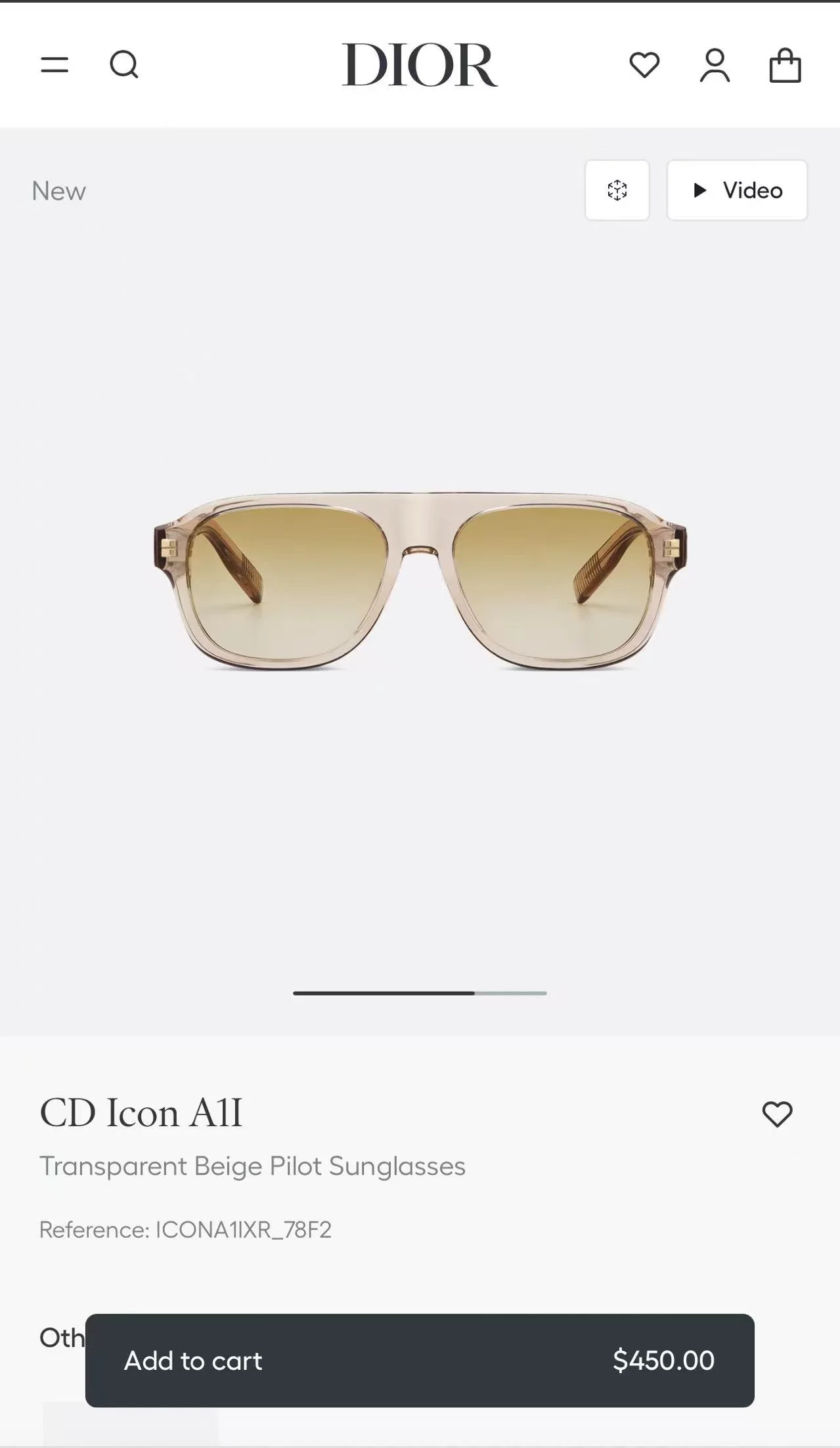 디올 선글라스 72649 Dior Sunglasses 상세 이미지 7