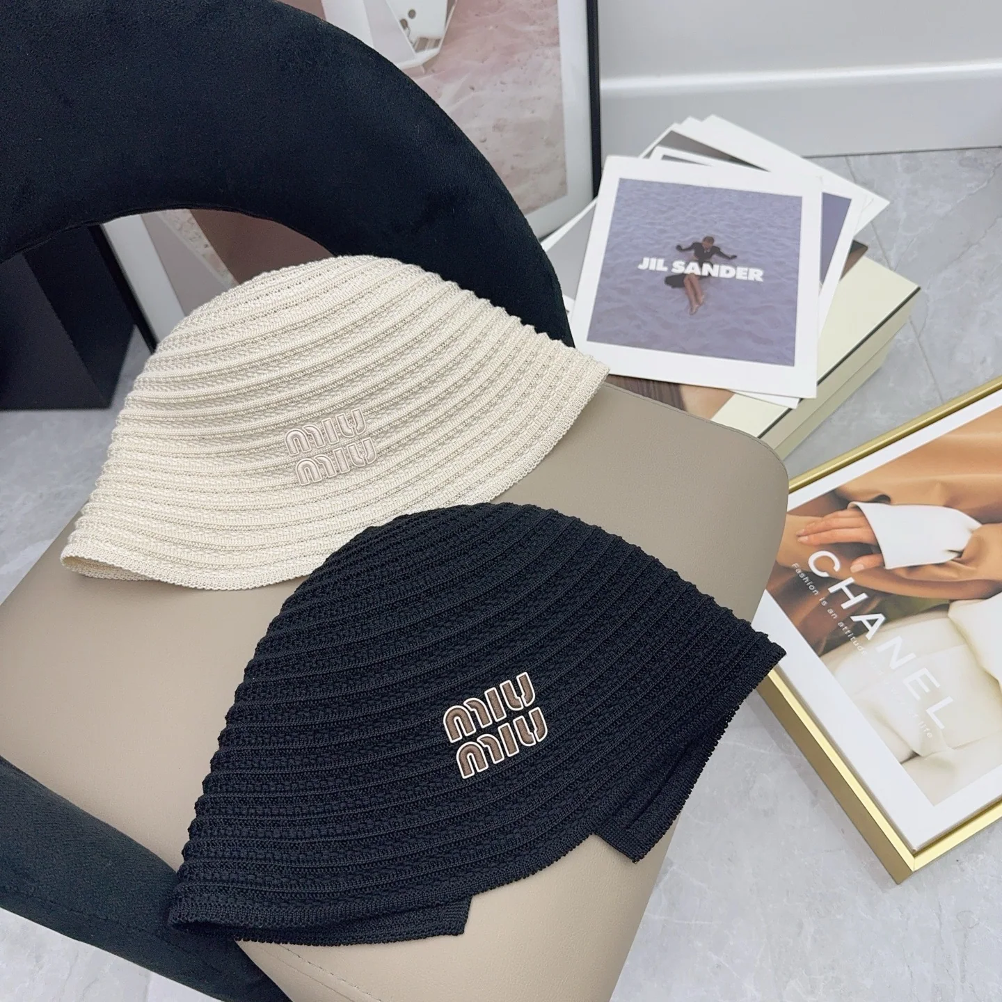 미우미우 모자 80787 Miu Miu Cap 상세 이미지 15