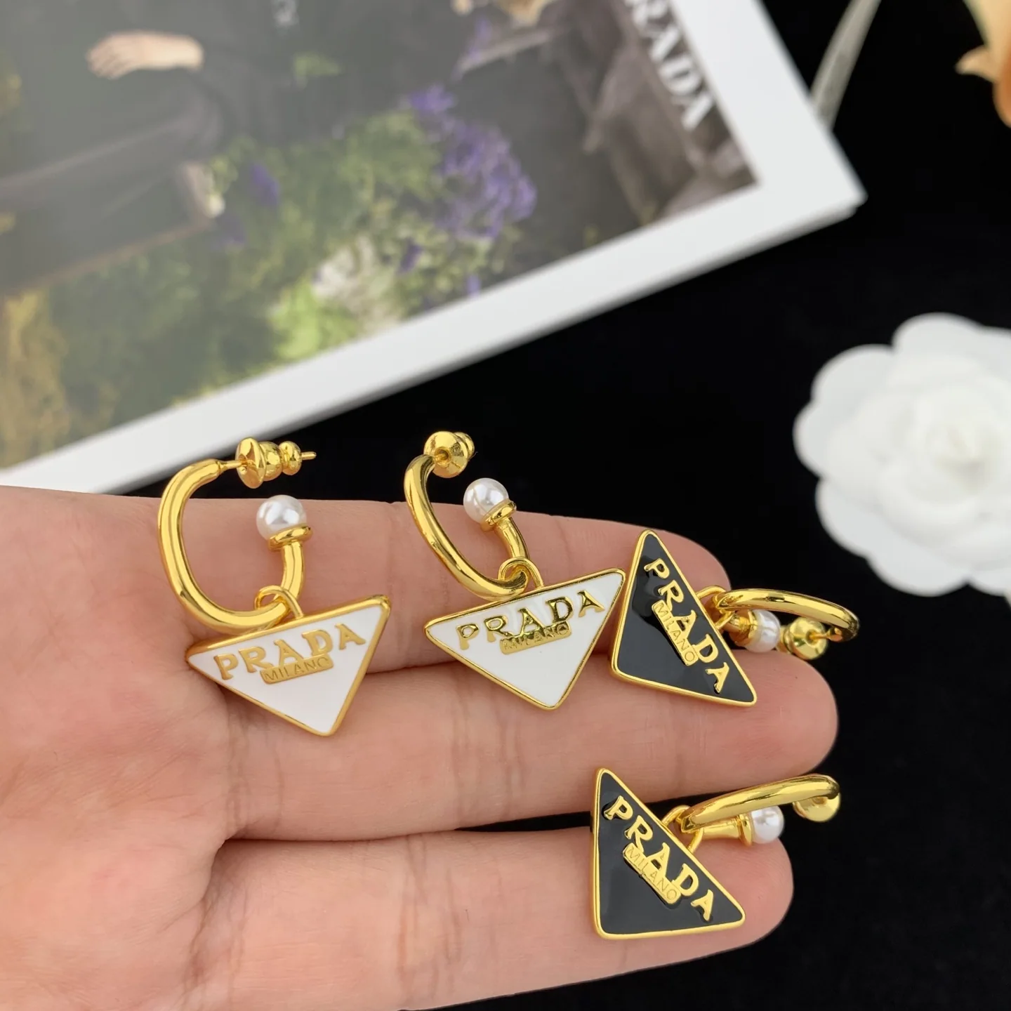 프라다 귀걸이 71454 Prada Earrings 상세 이미지 7