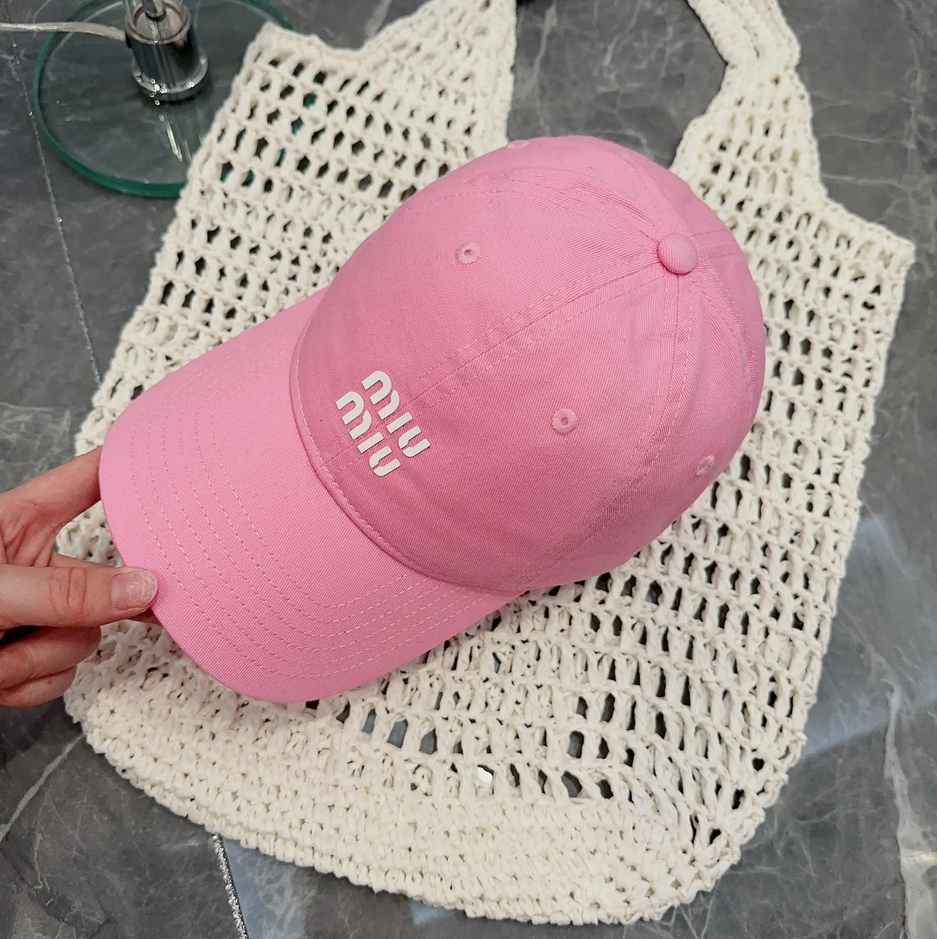 미우미우 모자 79417 Miu Miu Cap 상세 이미지 5