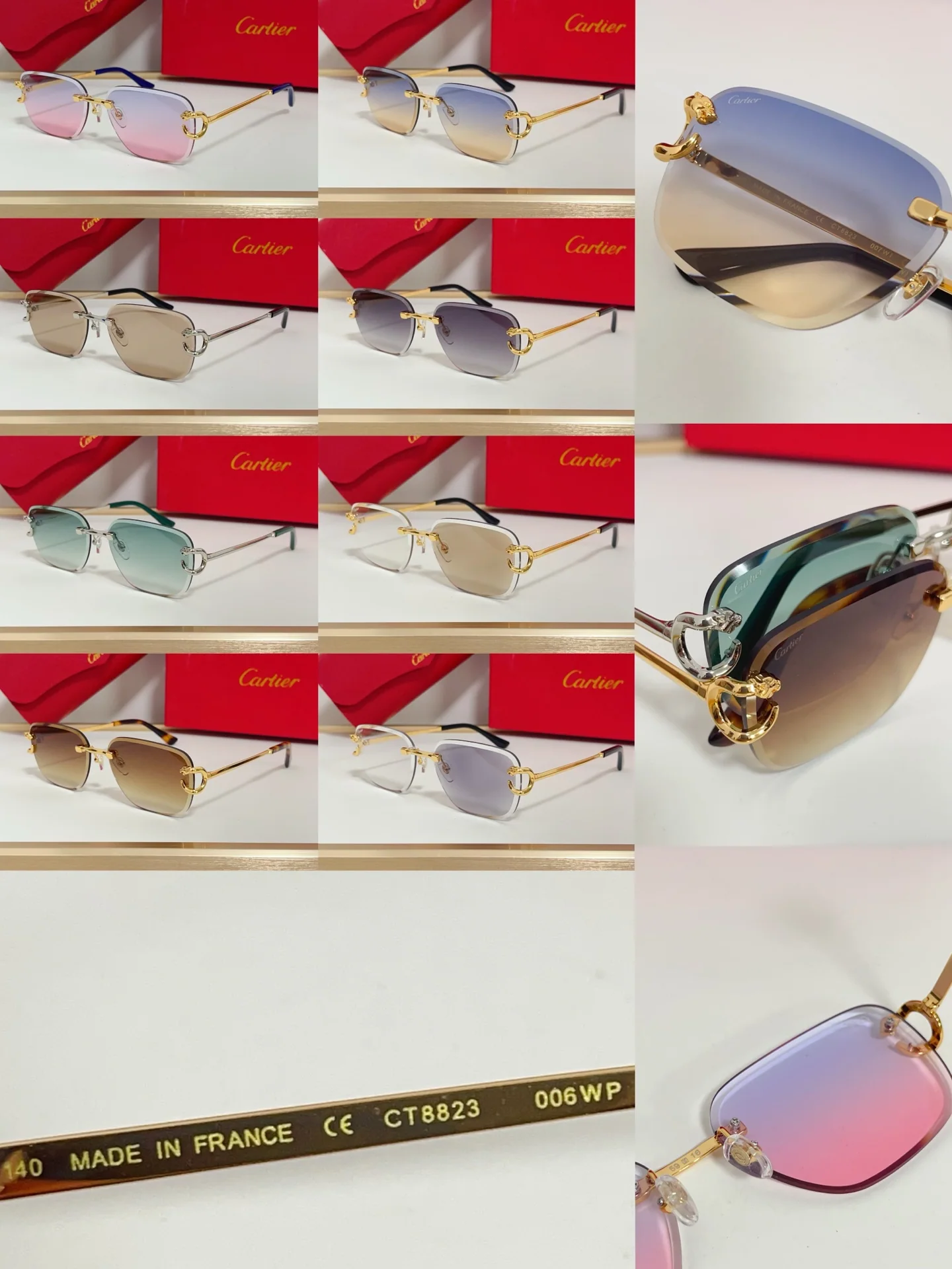 까르띠에 선글라스 72333 Cartier Sunglasses 상세 이미지 1
