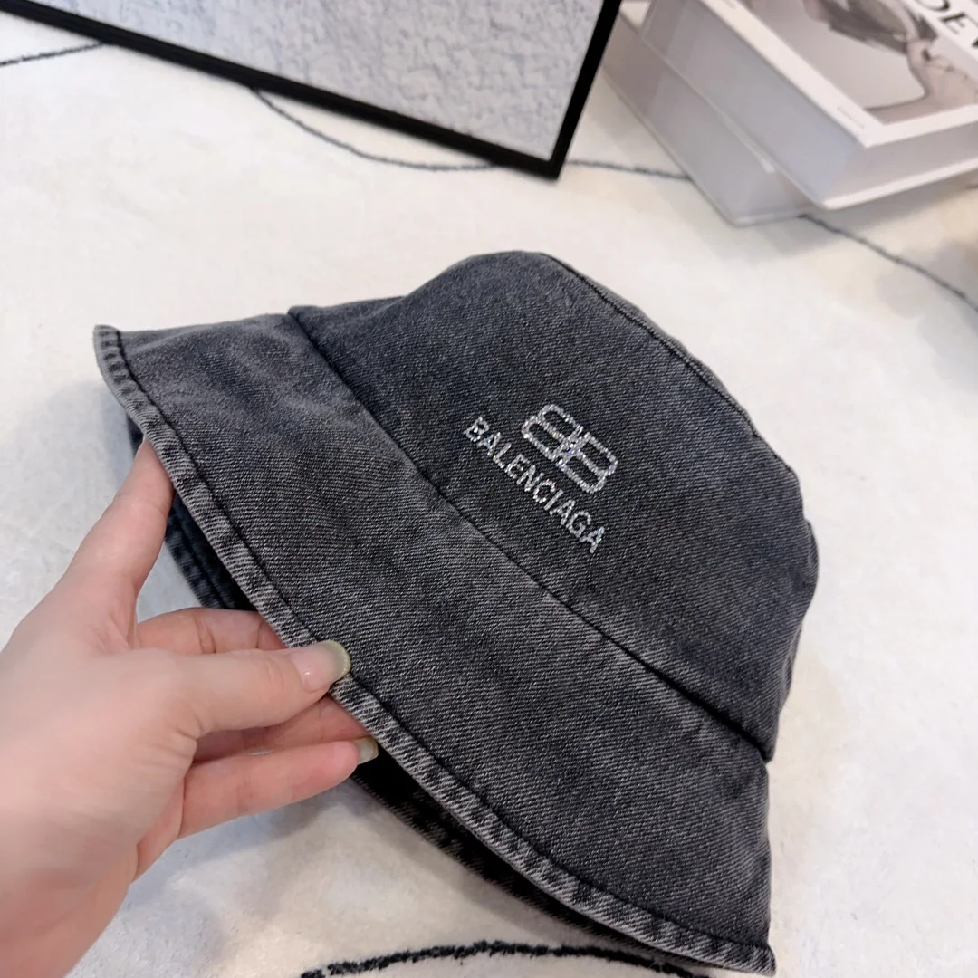 발렌시아가 데님 피셔맨햇 모자 상세 이미지 8