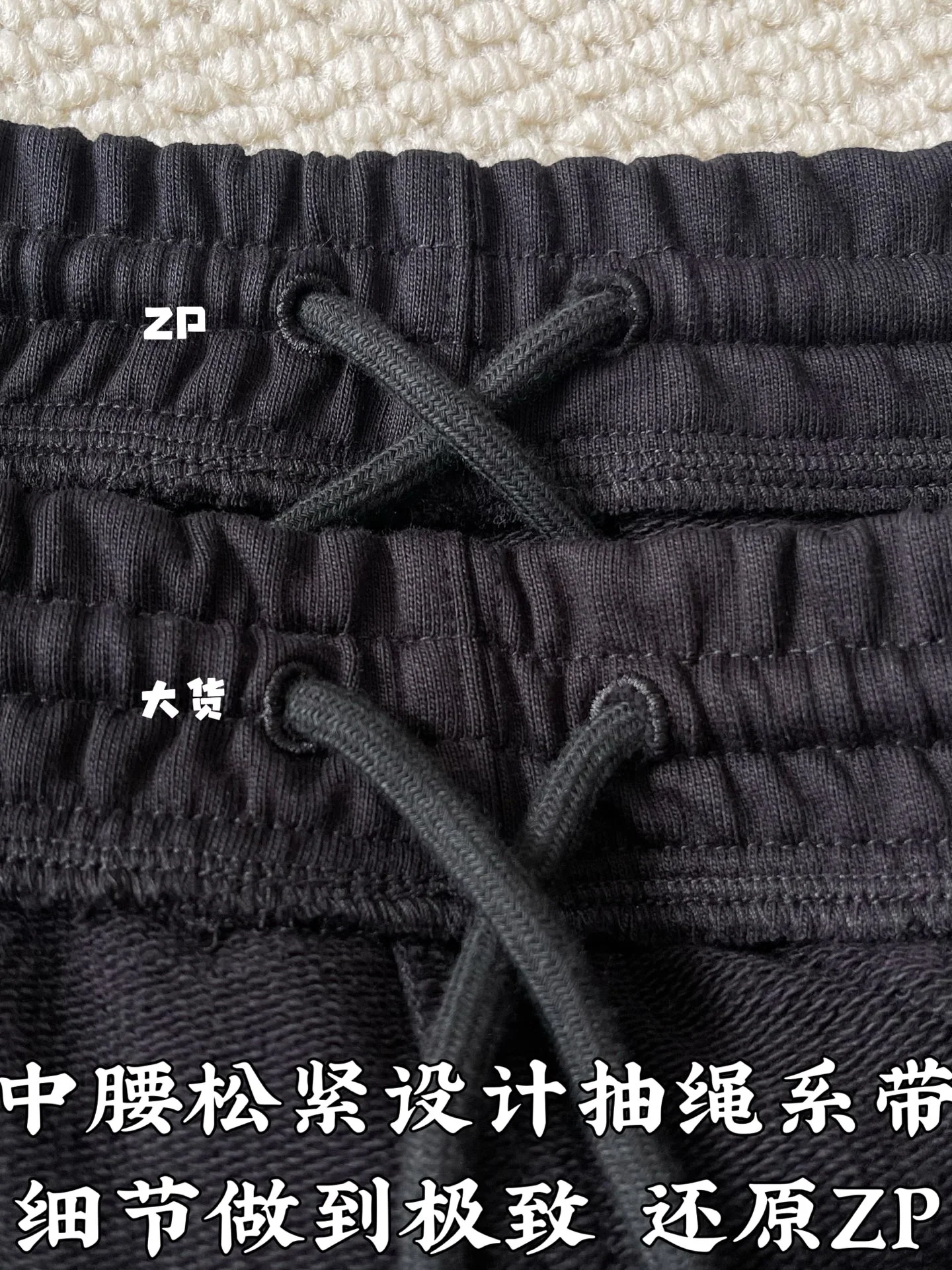 버버리 체크 플래그 무늬 면 반바지 상세 이미지 8