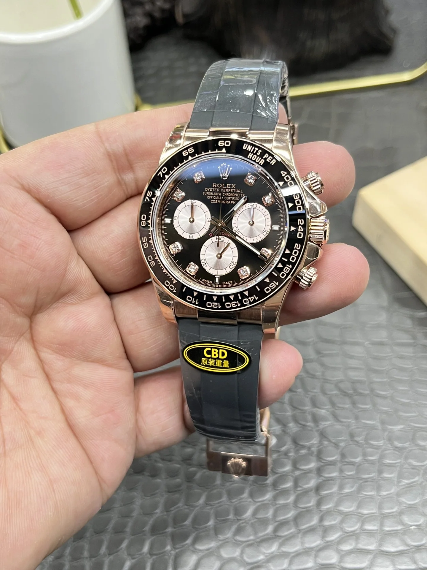 롤렉스 데이토나 CBD공장 4131 무브먼트 레플리카 43145 Rolex 상세 이미지 2
