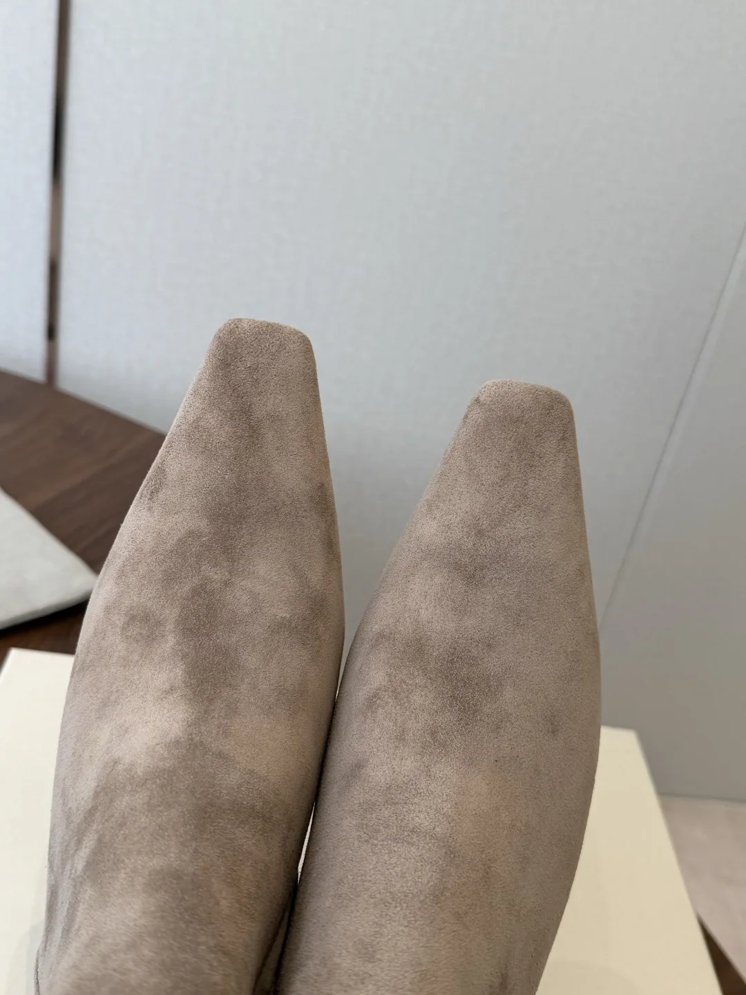 브루넬로쿠치넬리 미드카프 스틸레토 힐 부츠 상세 이미지 6