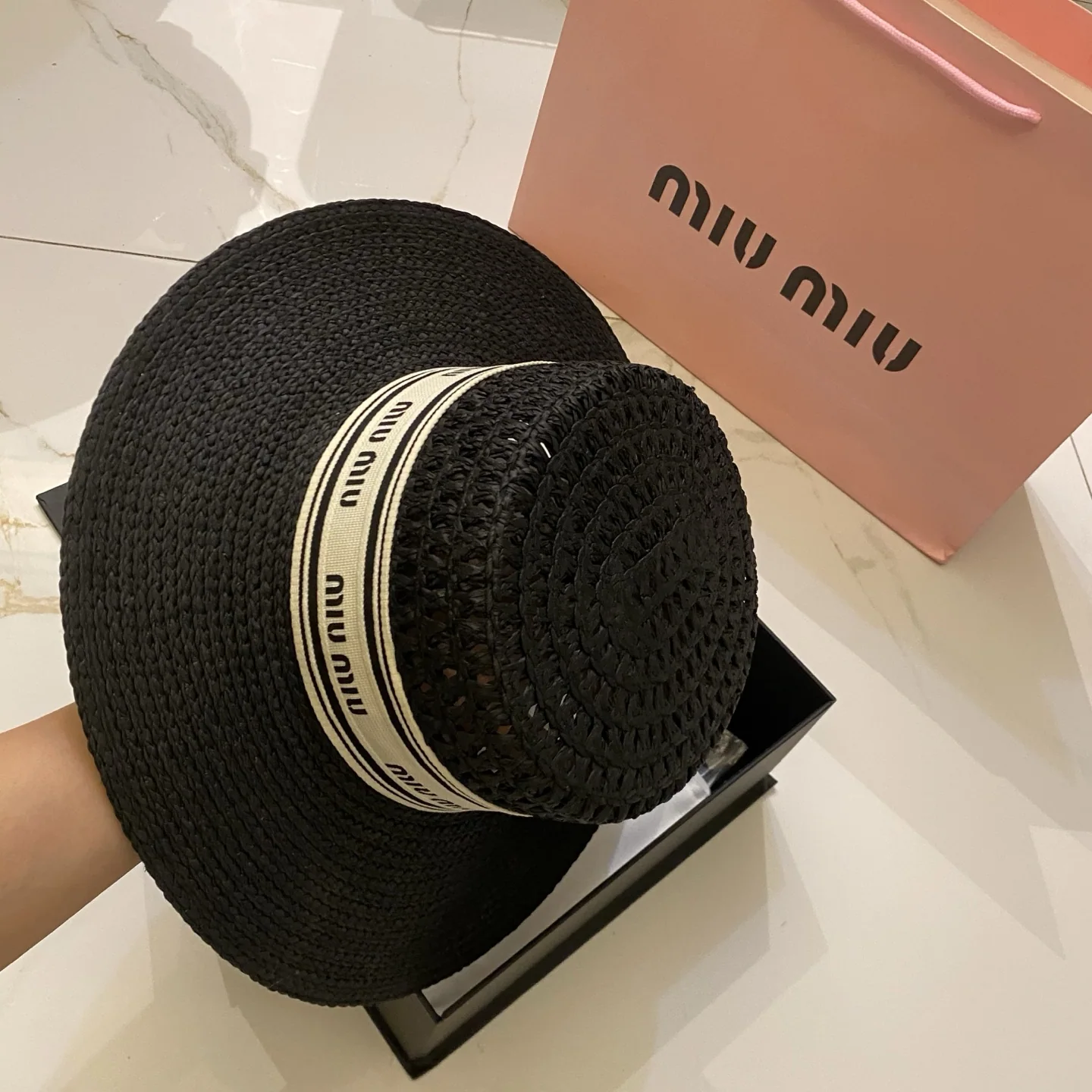 미우미우 모자 80744 Miu Miu Cap 상세 이미지 7