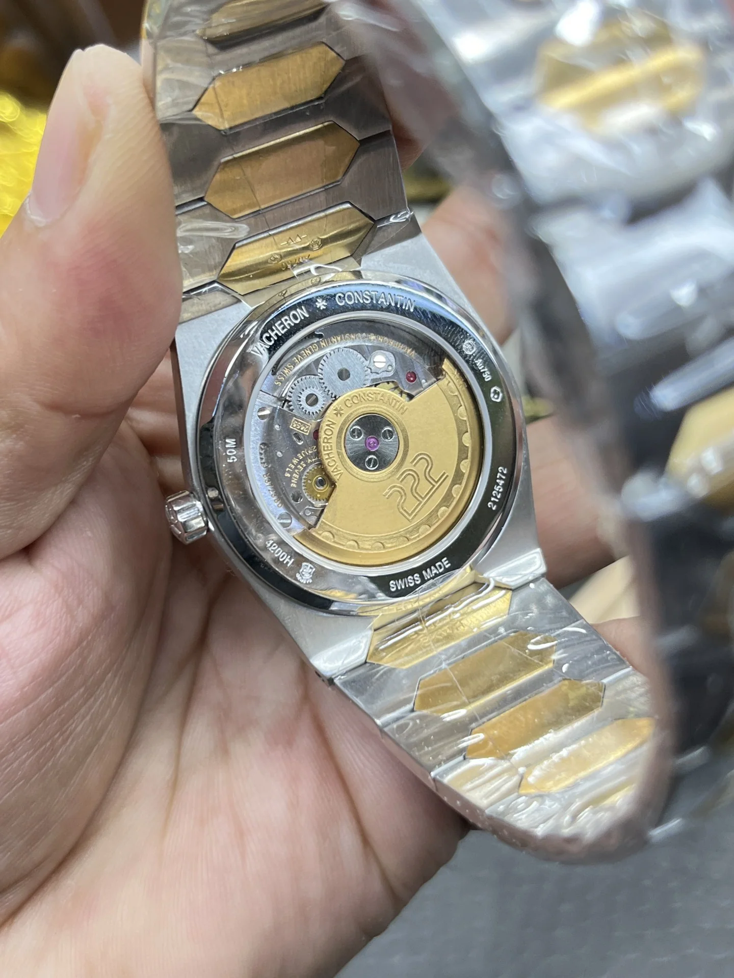 바쉐론콘스탄틴 바쉐론 콘스탄틴 히스토릭 222 2 핸즈 자동 8+ 공장 레플리카 43588 Vacheron Constantin 상세 이미지 8