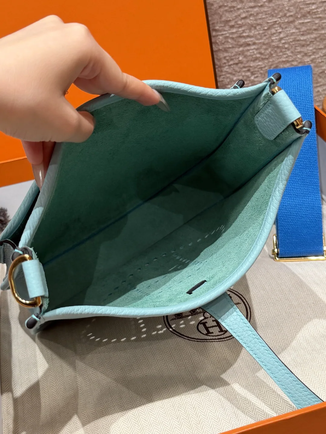 에르메스 에블린 23 cm 가방 상세 이미지 6