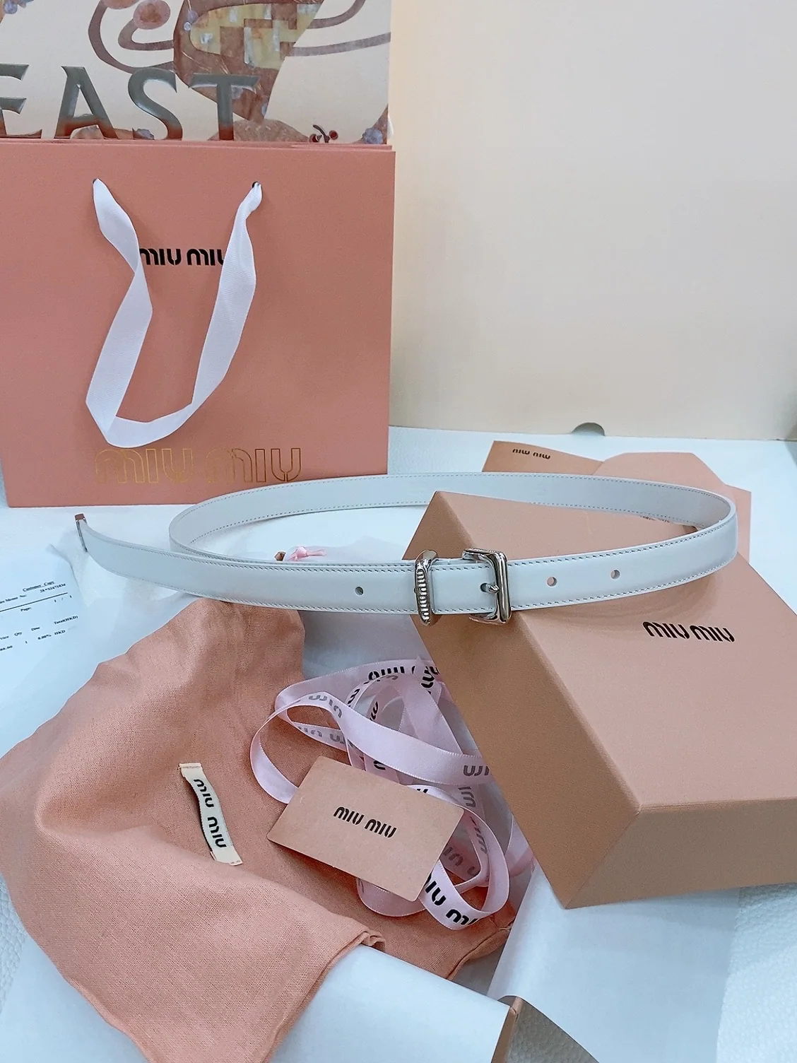 미우미우 벨트 57863 Miu Miu Belt 상세 이미지 1