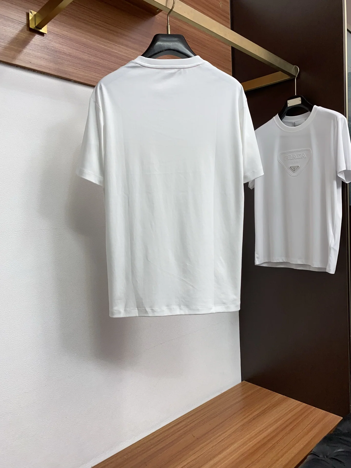 에르메스 100 수 머서라이즈드 코튼 반팔 티셔츠 상세 이미지 9