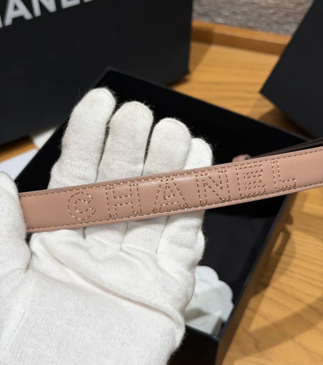 샤넬 퀼팅 램스킨 20mm 벨트 상세 이미지 7