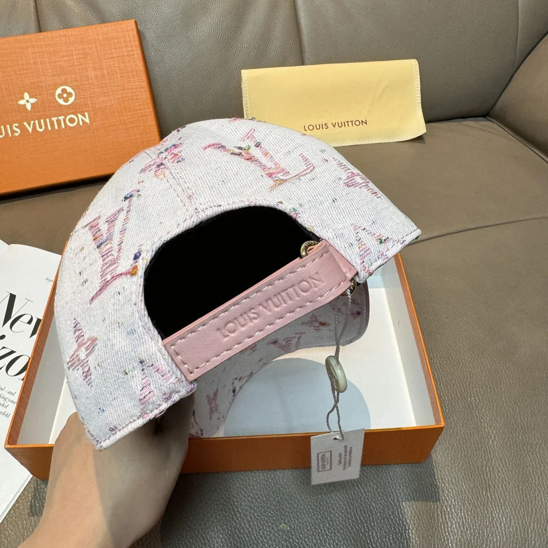루이비통 자카드 로고 베이스볼 캡 상세 이미지 8