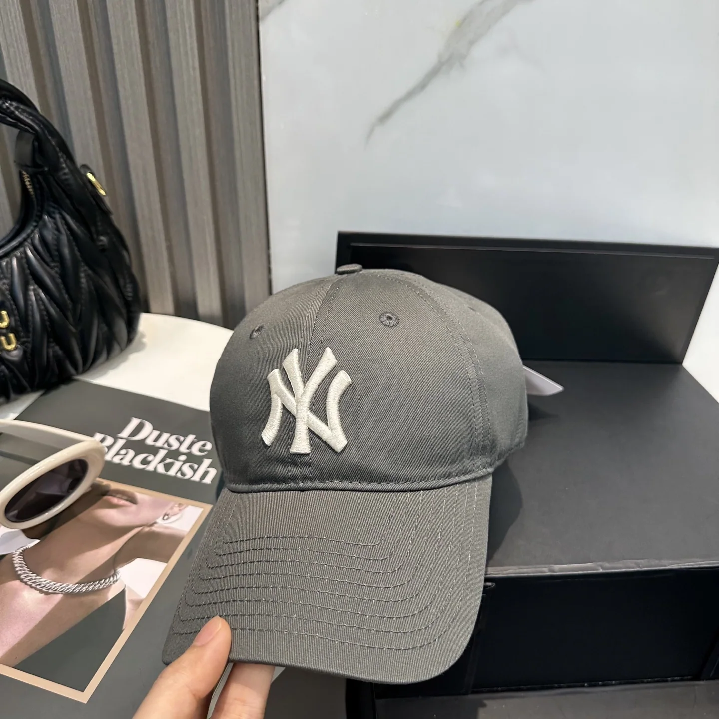 MLB 뉴욕 양키스 3D 자수 야구모자 상세 이미지 2