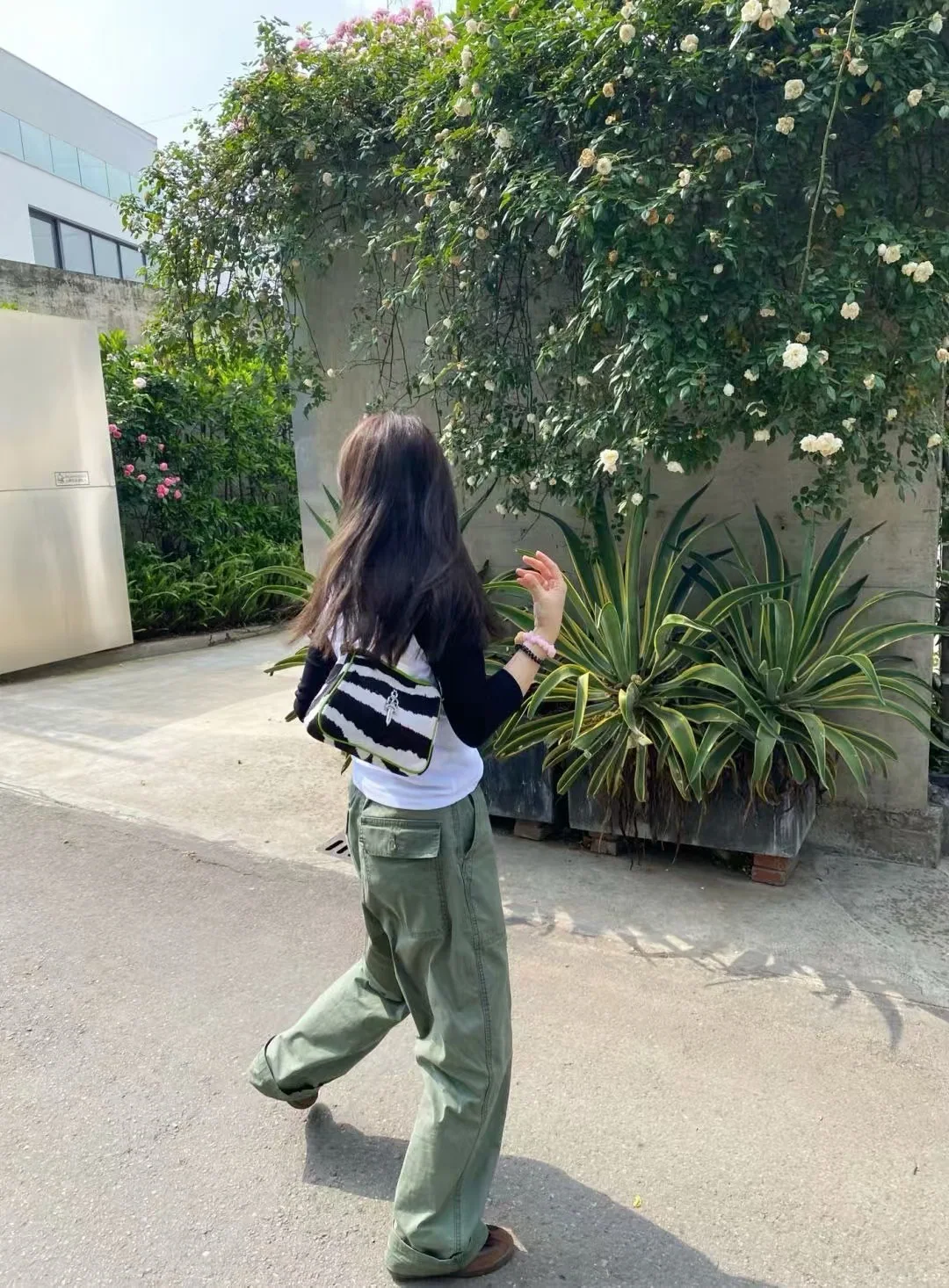 크롬하츠 애플그린 지브라 헤어 가방 상세 이미지 24