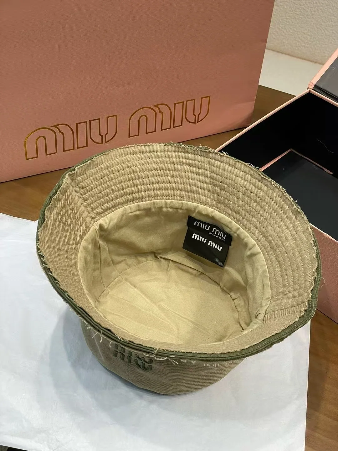 미우미우 모자 81309 Miu Miu Cap 상세 이미지 12