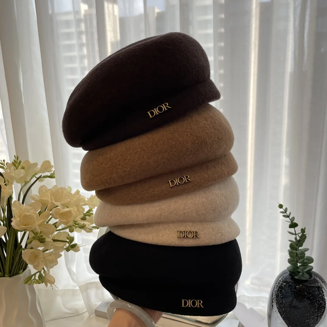 디올 울 베레모 모자 상세 이미지 9