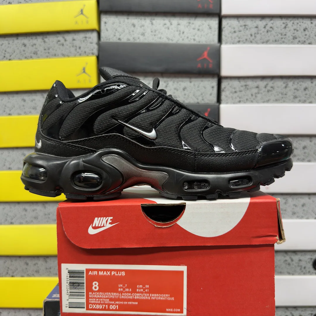 나이키 [BD] 에어 맥스 플러스 DX8971-001 201857 Nike Air Max Plus Mini Swoosh Black Silver