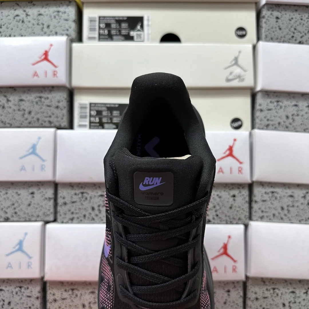 나이키 [5A] 보메로 프리미엄 블랙 퍼플 HQ2050-002 201635 Nike Vomero Premium 상세 이미지 6