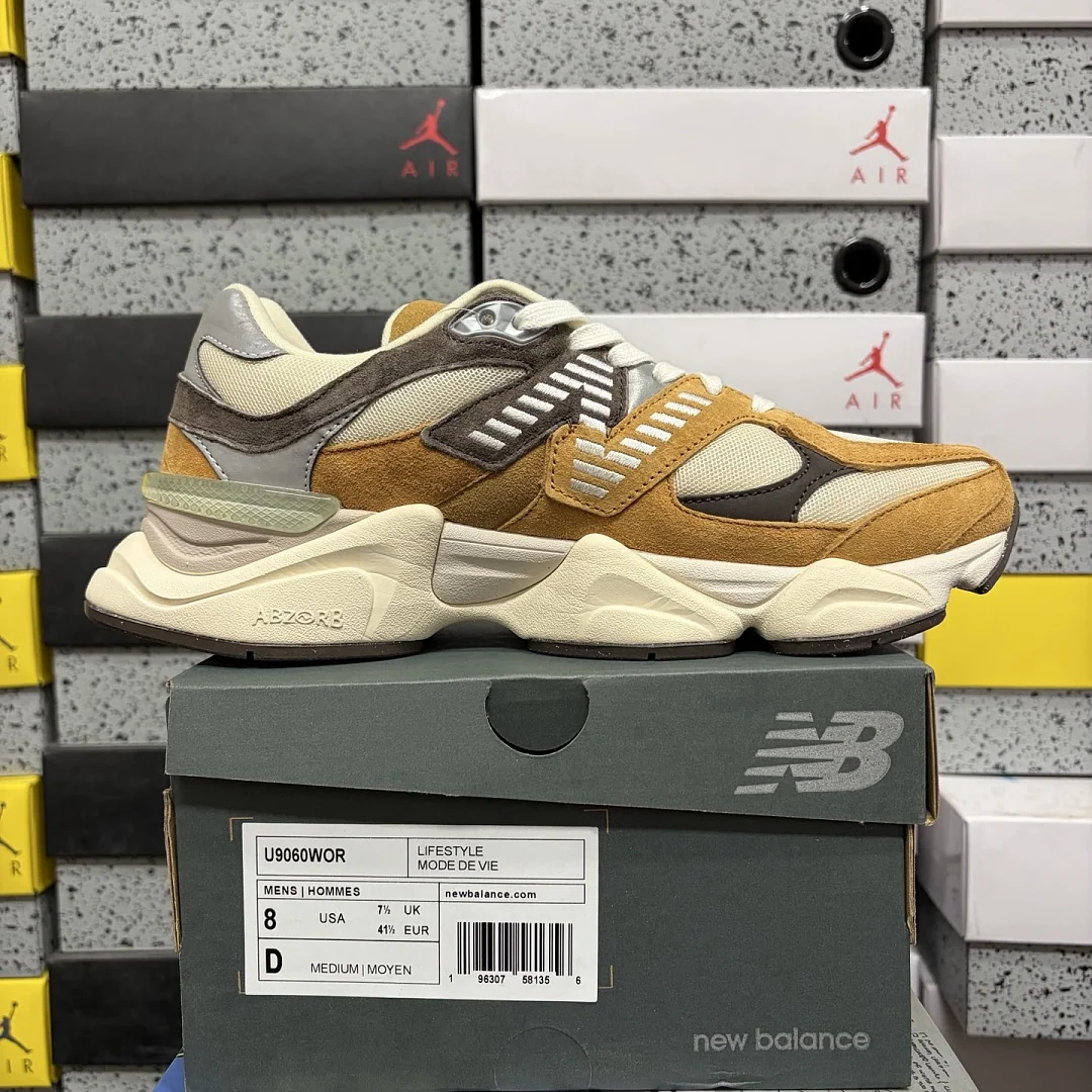 뉴발란스 [C] 9060 옐로우 브라운 U9060WOR 202091 New Balance 9060