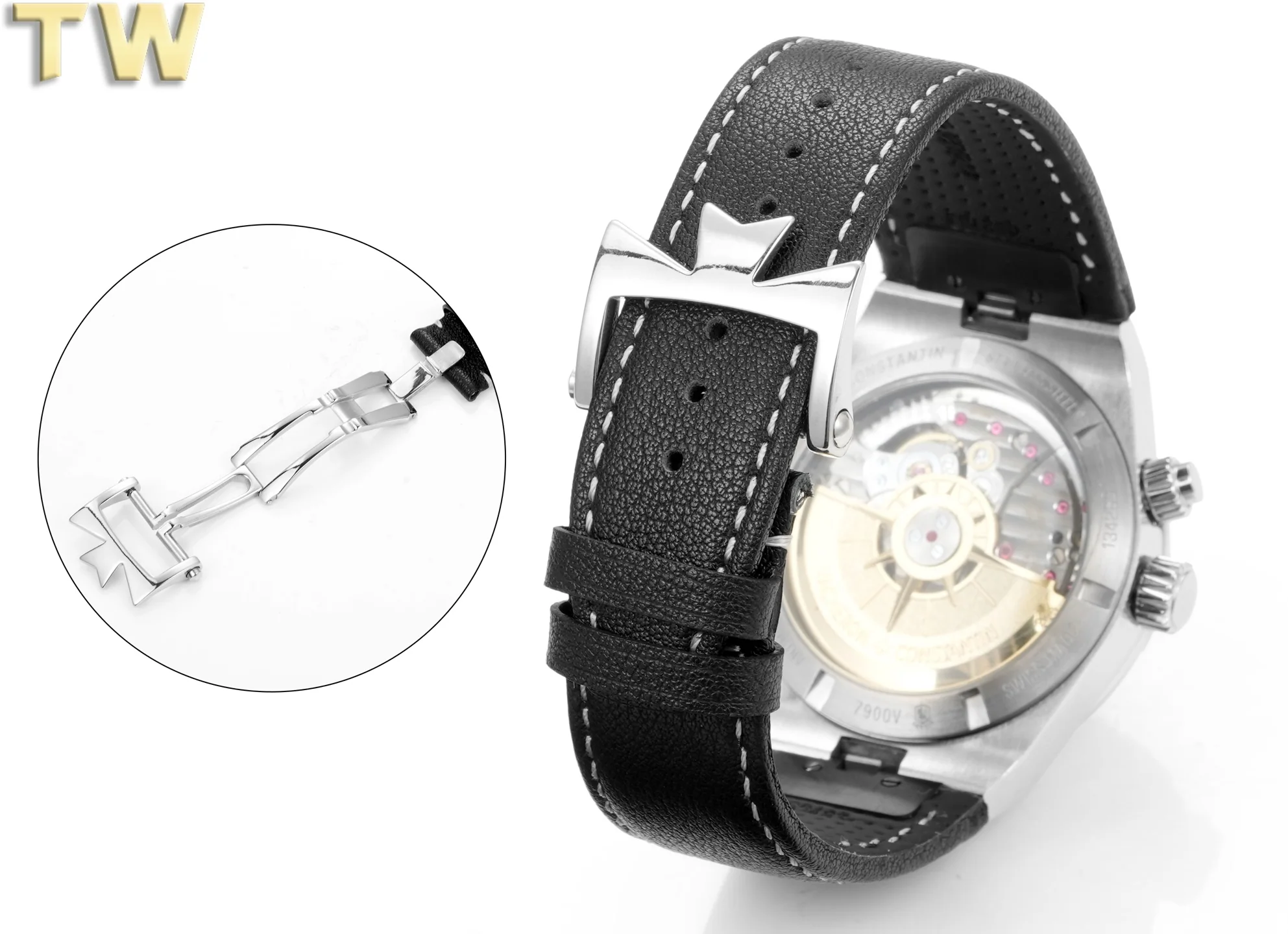 바쉐론콘스탄틴 바쉐론 콘스탄틴 오버시즈 스틸 자동 5110 DT 레플리카 43630 Vacheron Constantin 상세 이미지 8