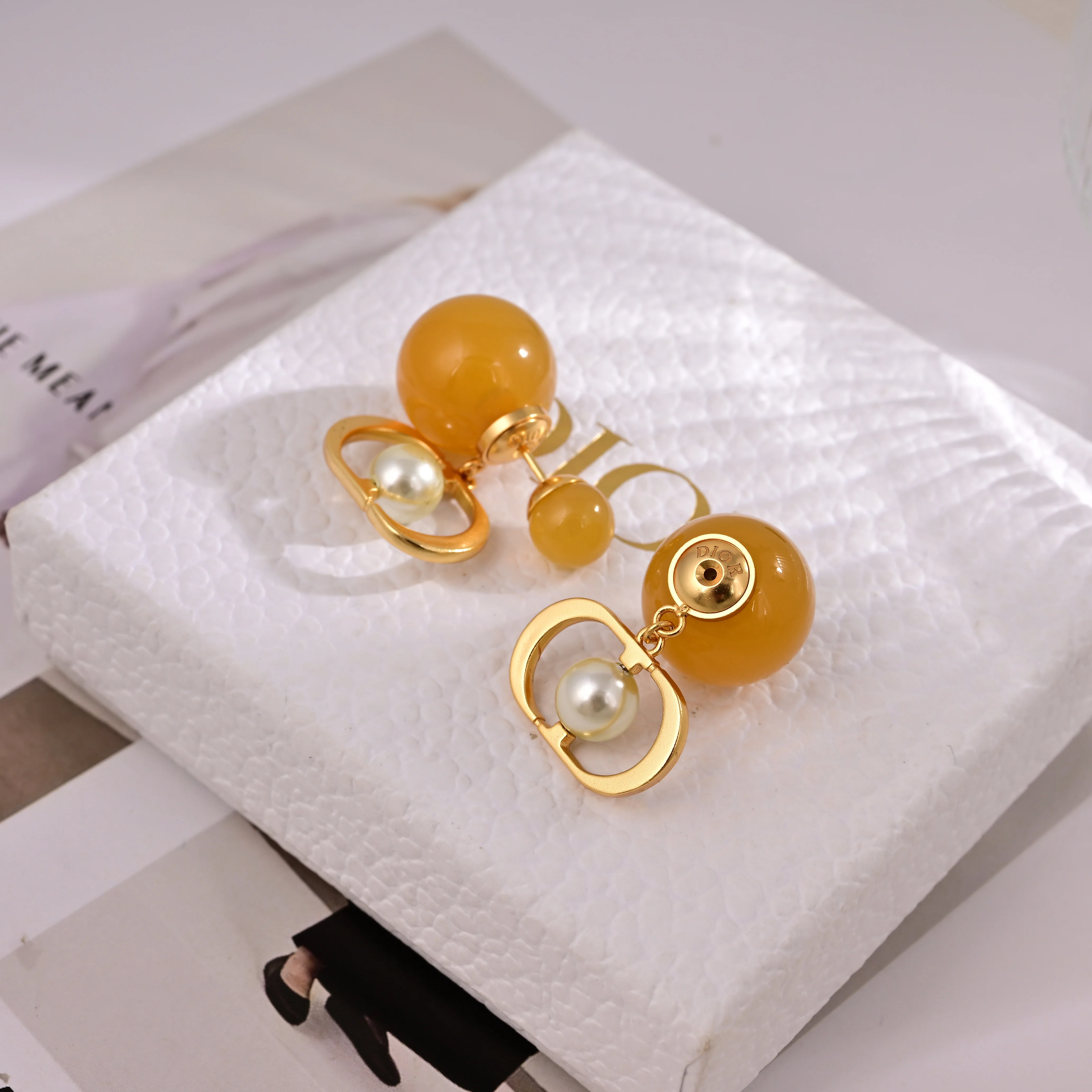 디올 귀걸이 60545 Dior Earrings 상세 이미지 10