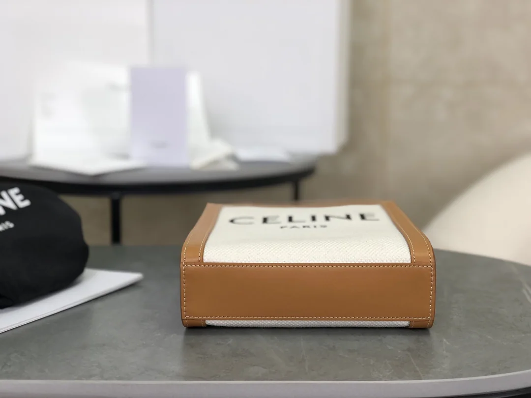 셀린느 미니 토트 캔버스 크로스백 상세 이미지 8
