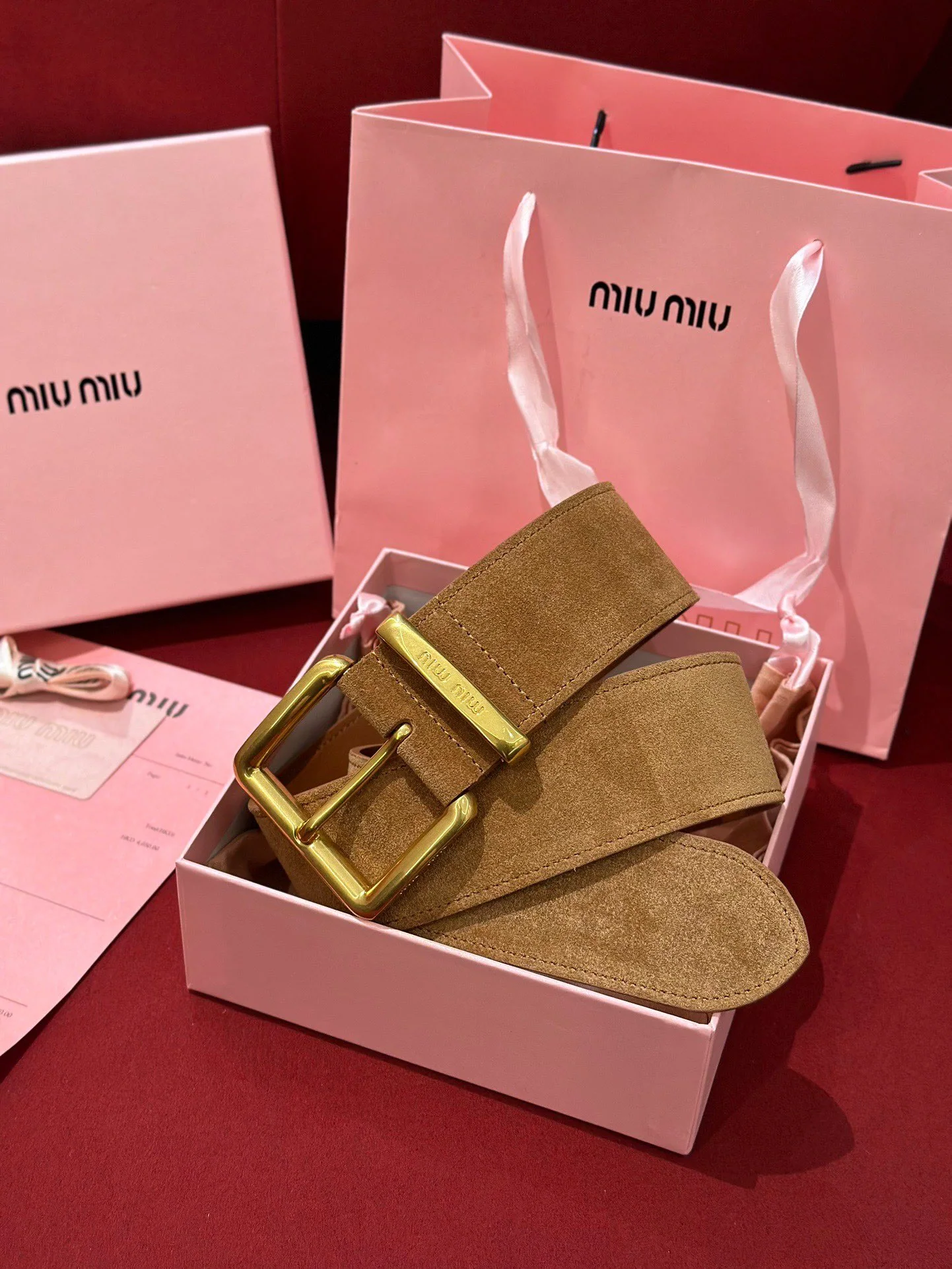 미우미우 벨트 57835 Miu Miu Belt 상세 이미지 1