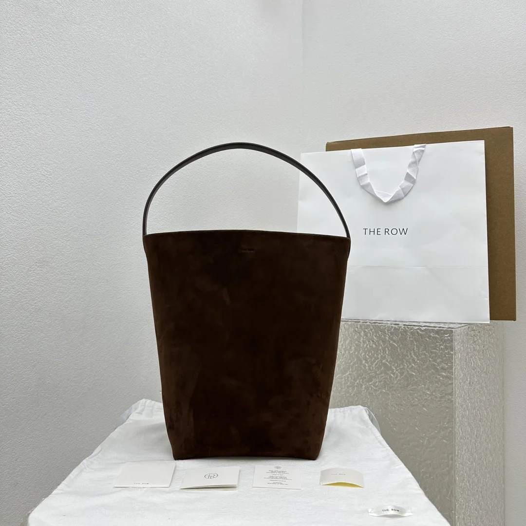 더로우 라운드 네크 숄더 토트백 상세 이미지 1