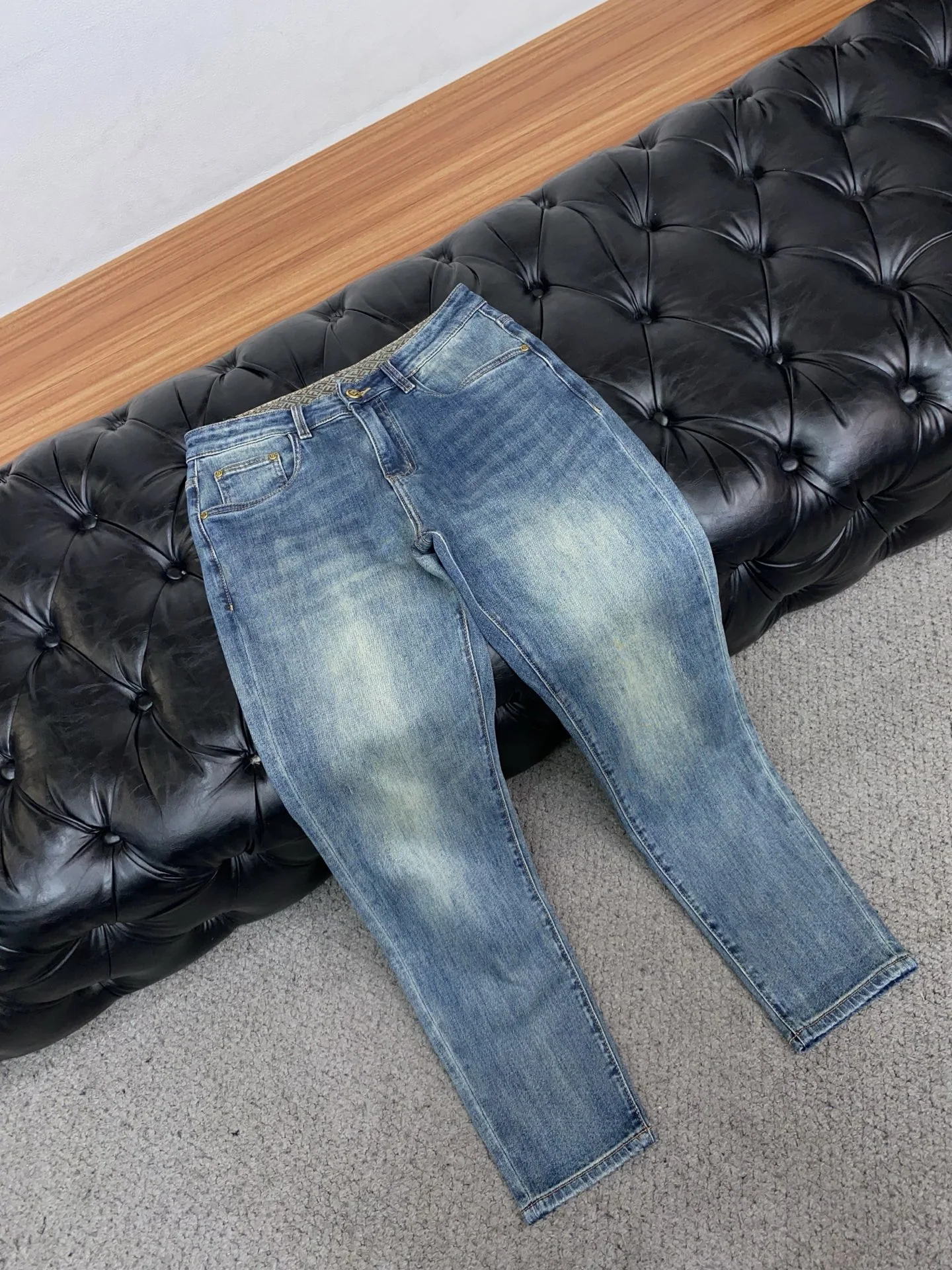 펜디 커스텀 데님 청바지 상세 이미지 6