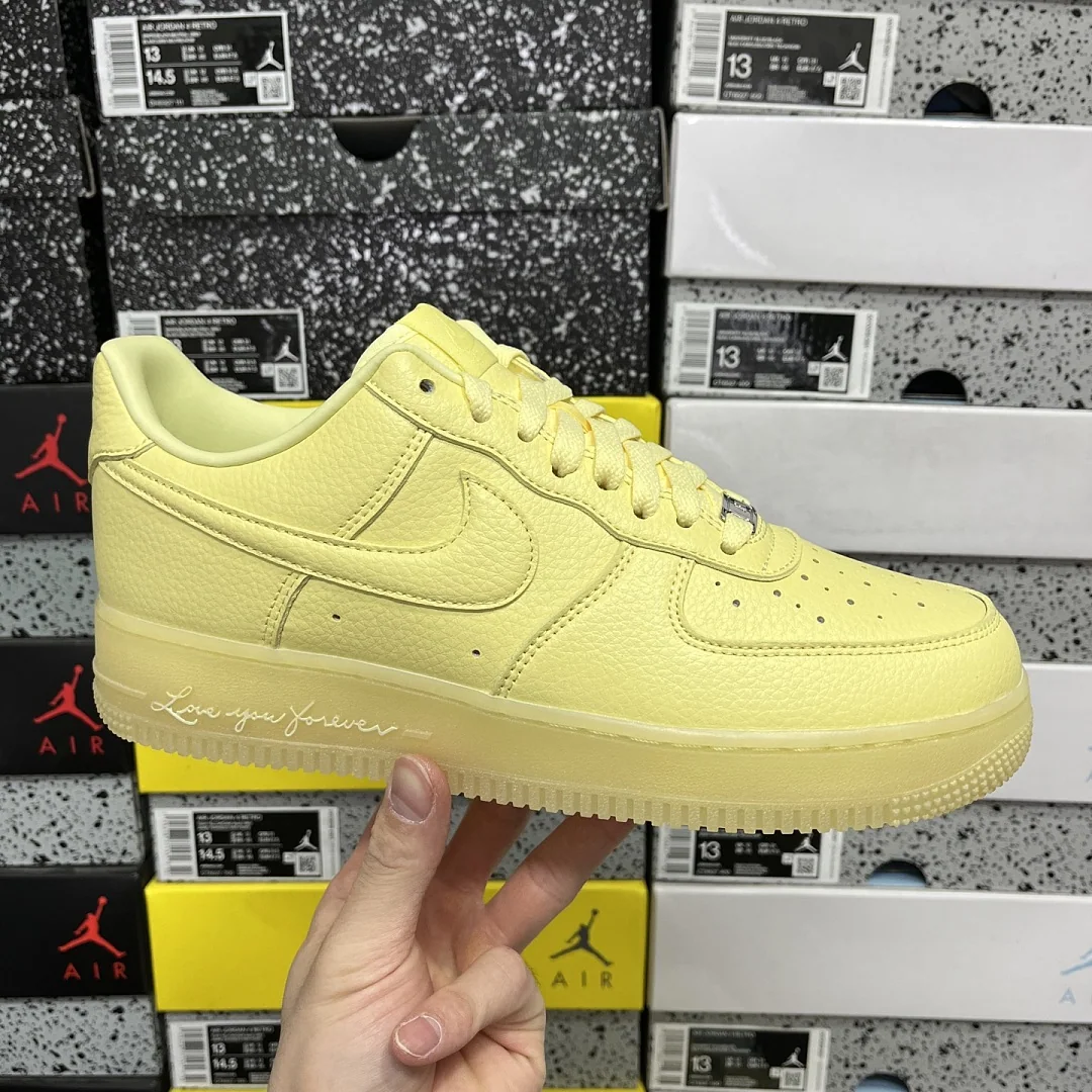 나이키 [G] 에어 포스 1 로우 옐로우 CZ8065-800 201759 Nike Air Force 1 Low Drake NOCTA 상세 이미지 10