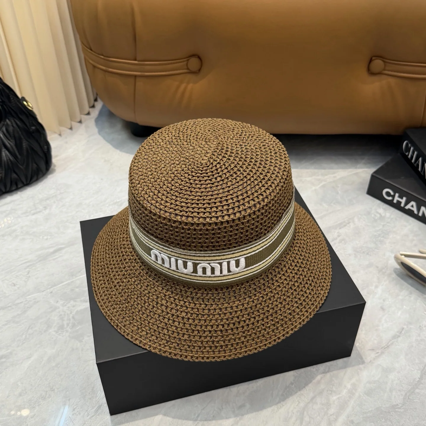 미우미우 모자 80736 Miu Miu Cap 상세 이미지 8